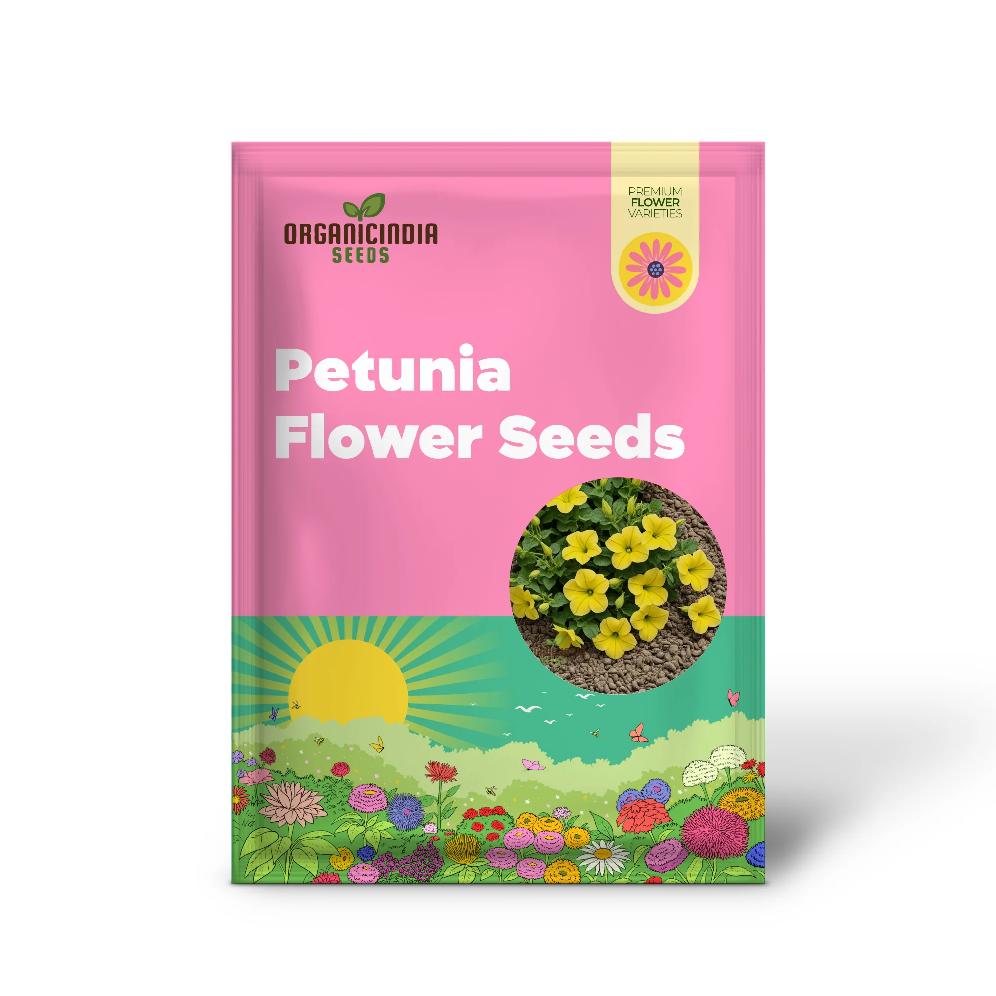 Yellow Petunia Flower Seeds for Planting Transform Your Gardening Experience with Radiant - Image 2