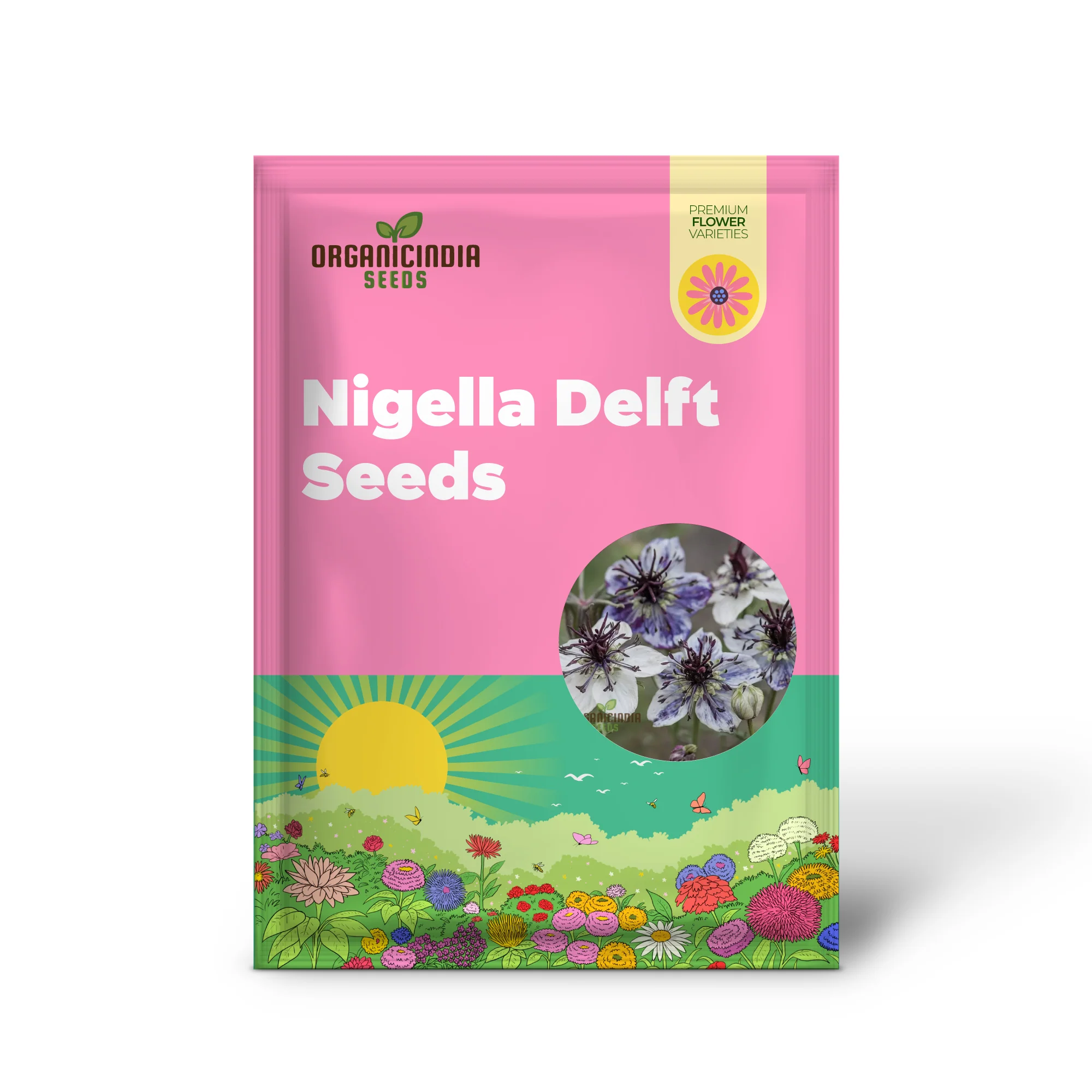 Nigella Delft Blue Seeds - Grow Beautiful and Delicate Blue Flowers in Your Garden - Image 2