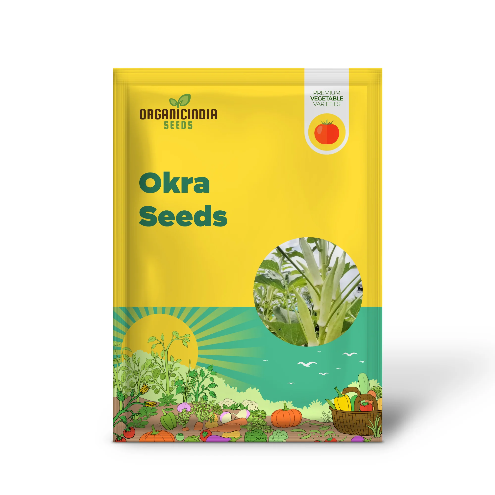 Okra, Silver Queen Vegetable Seeds, Growing Flavorful Harvests with Expert Planting and Gardening - Image 2