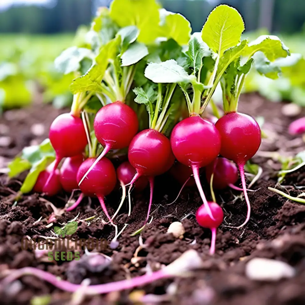 Organic Confetti Mix Cherry Radish Seeds, Organic Non-GMO, Heirloom Open Pollinated, Vegetable Gardening & Micro Greens Seeds For Planting - Image 3