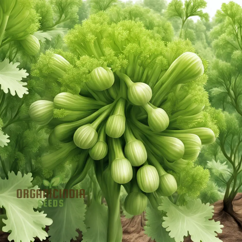 Tender Green Delights, Less Fiber Organic Green Celery Seeds for Smooth and Crisp Stalks - Image 4