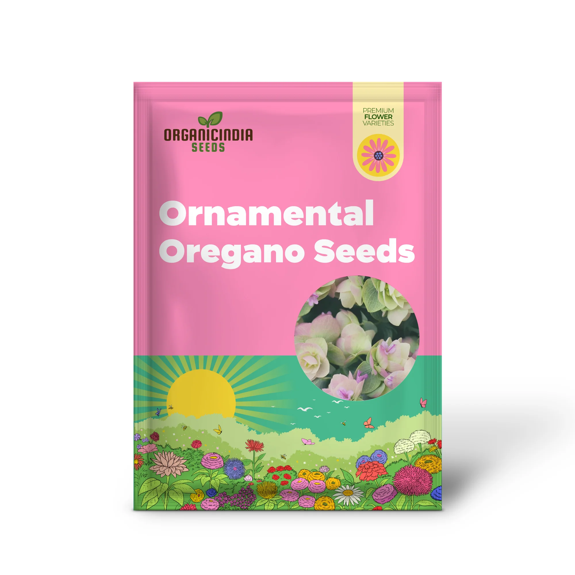 Ornamental Oregano Seeds for Gardens & Landscapes, Low-Maintenance Ground Cover & Pollinator Attractant – 50Pcs - Image 2