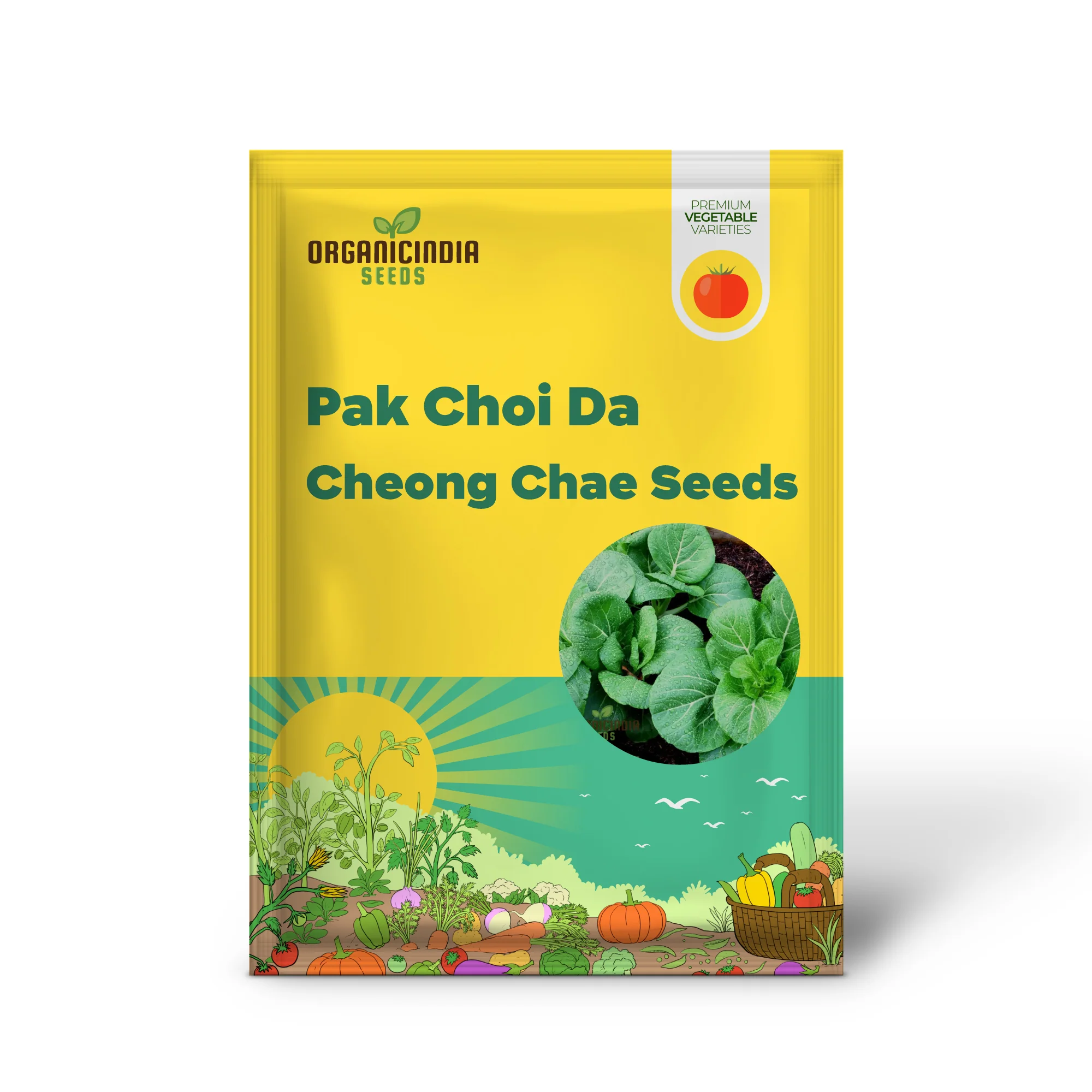 Pak Choi Da Cheong Chae F1 Seeds - Premium Gardening Seeds for Vibrant Greens - Image 2