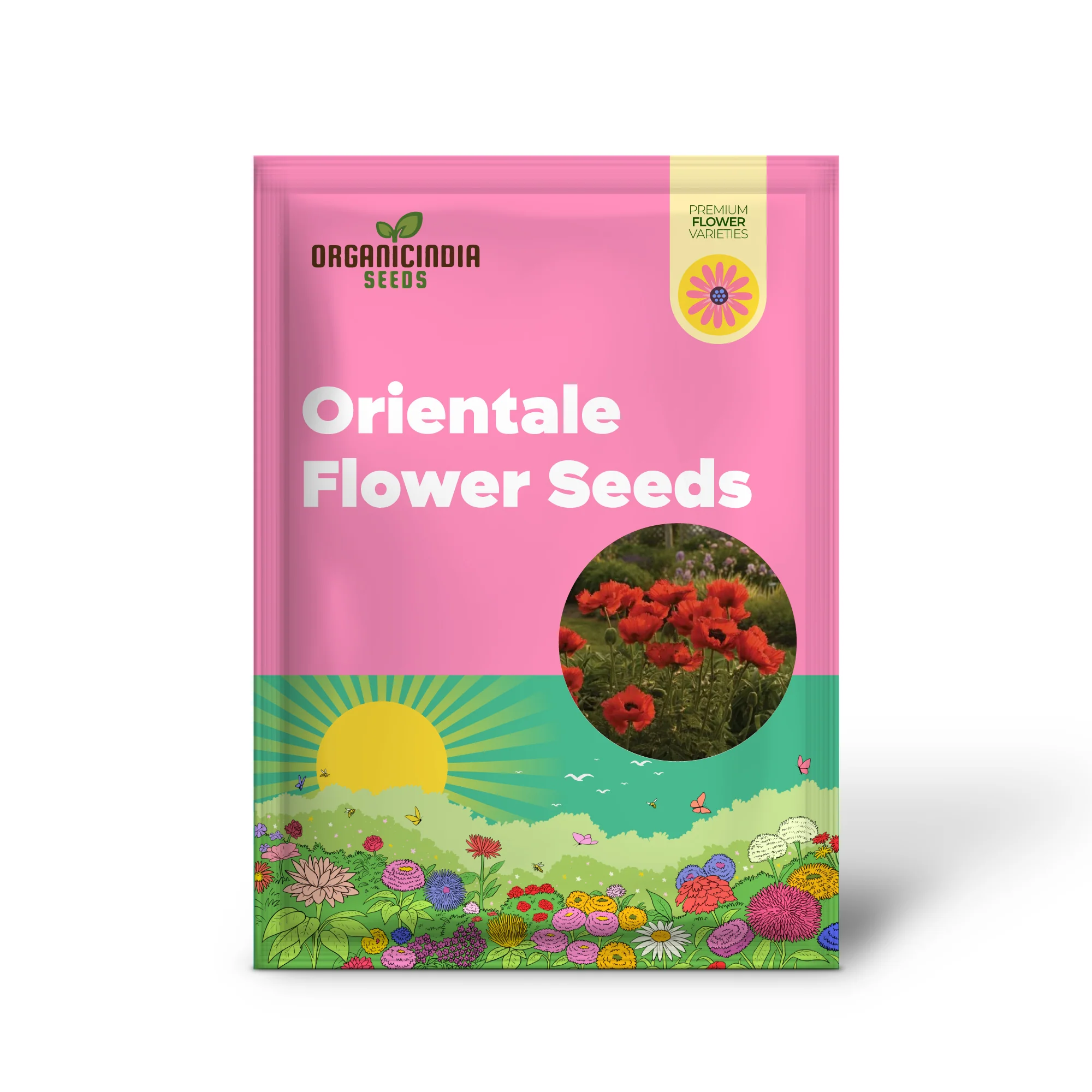 PAPAVER ORIENTALE 'BRILLIANT' Seeds for Vibrant Garden Blooms | Hardy Perennial Flower Seeds for Stunning Gardening Projects - Image 2