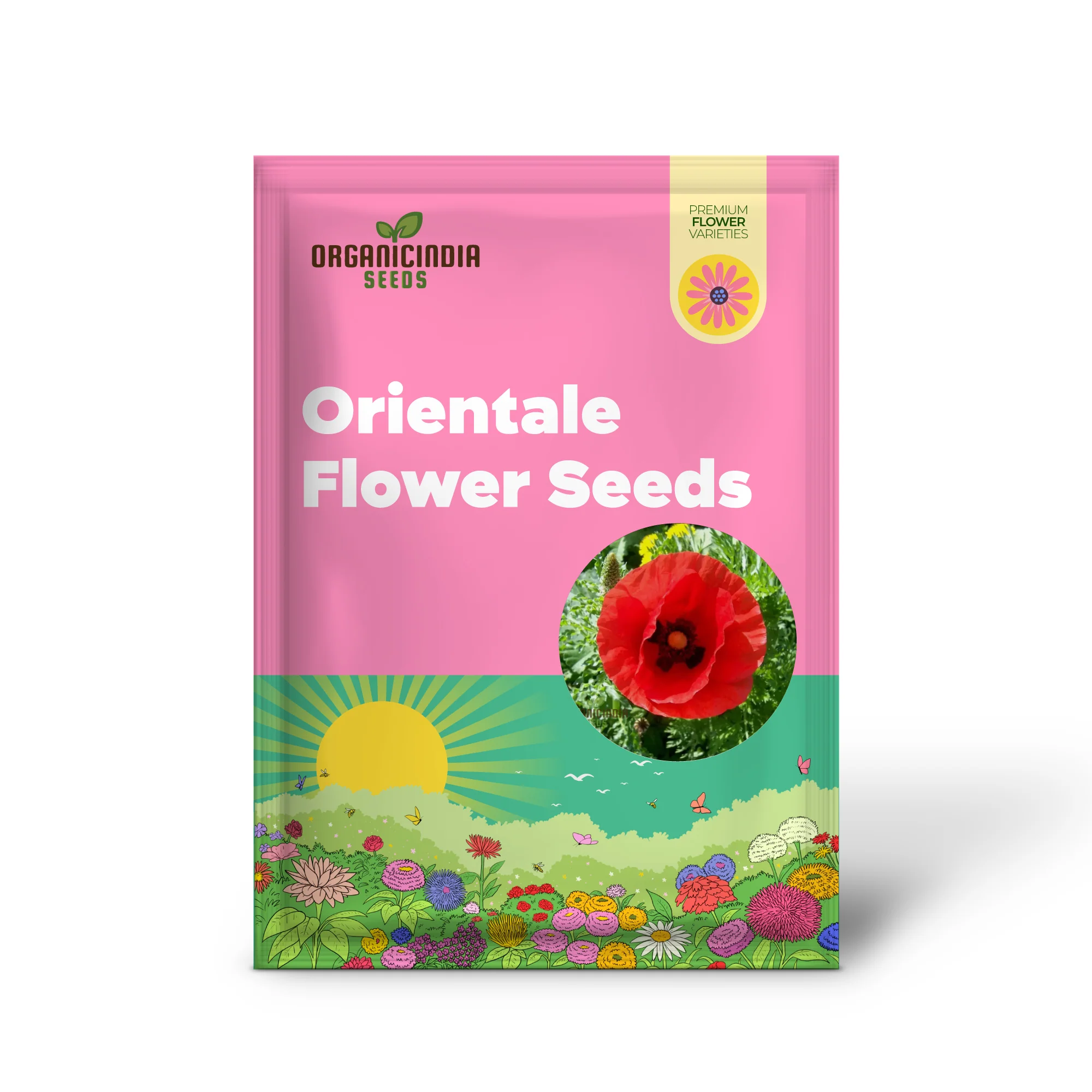 PAPAVER ORIENTALE 'NEW HYBRIDS' Seeds for Exquisite Garden Blooms - Premium Quality Seeds for Your Gardening Delight - Image 2