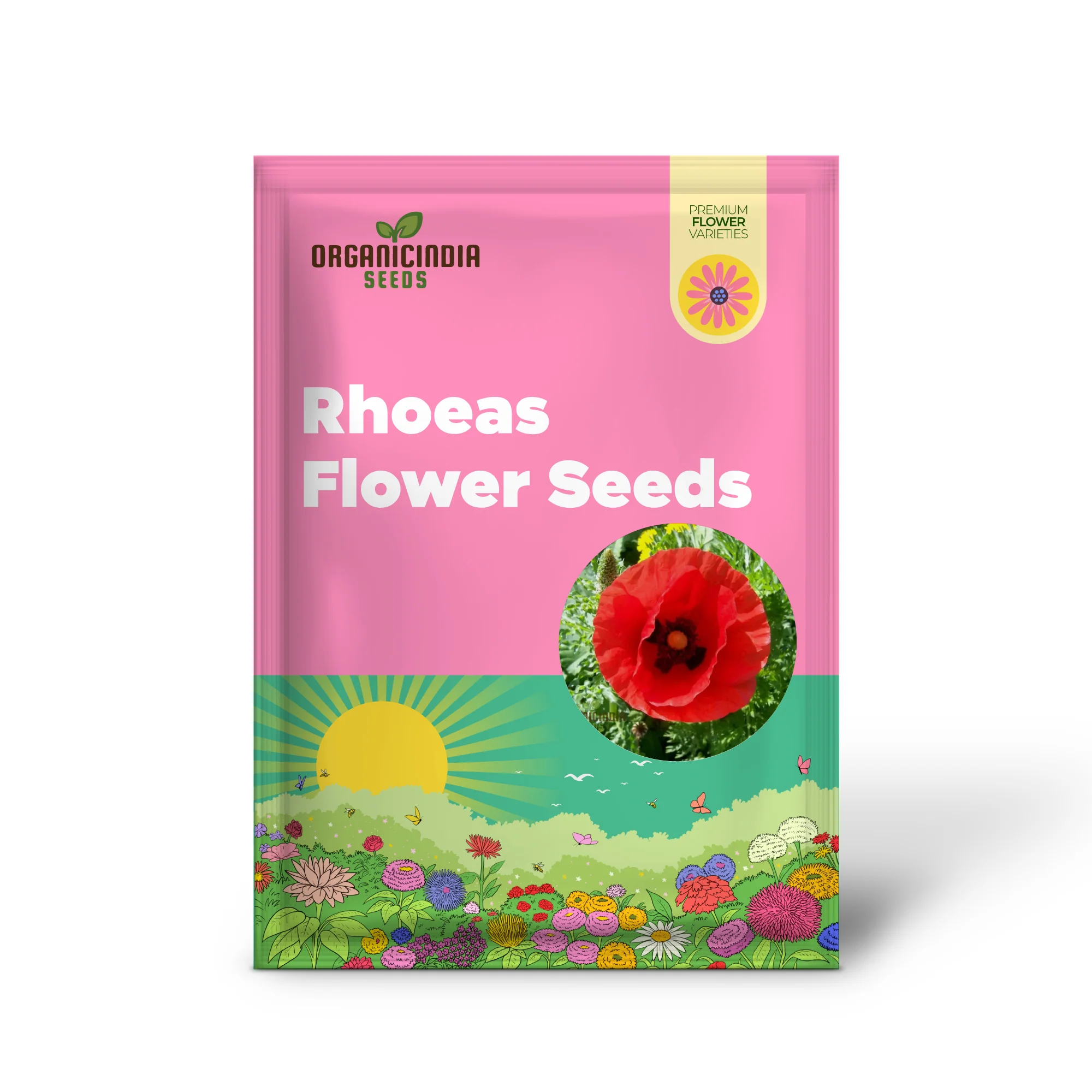 Papaver Rhoeas Seeds for Vibrant Garden Blooms, Annual Wildflower Seeds for Easy Gardening - Image 2