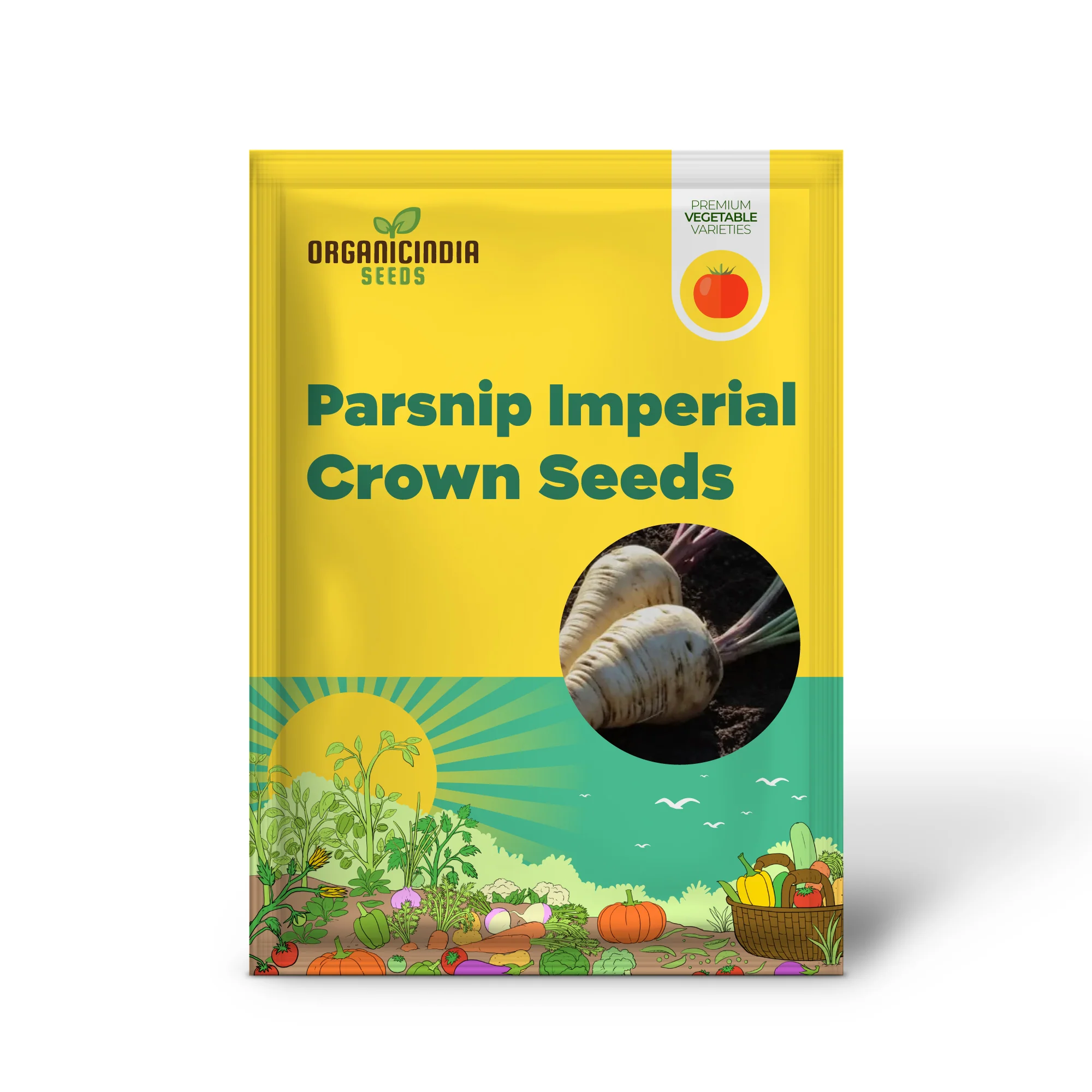 Parsnip Imperial Crown Vegetable Seeds For Planting and Home Gardening - Image 2