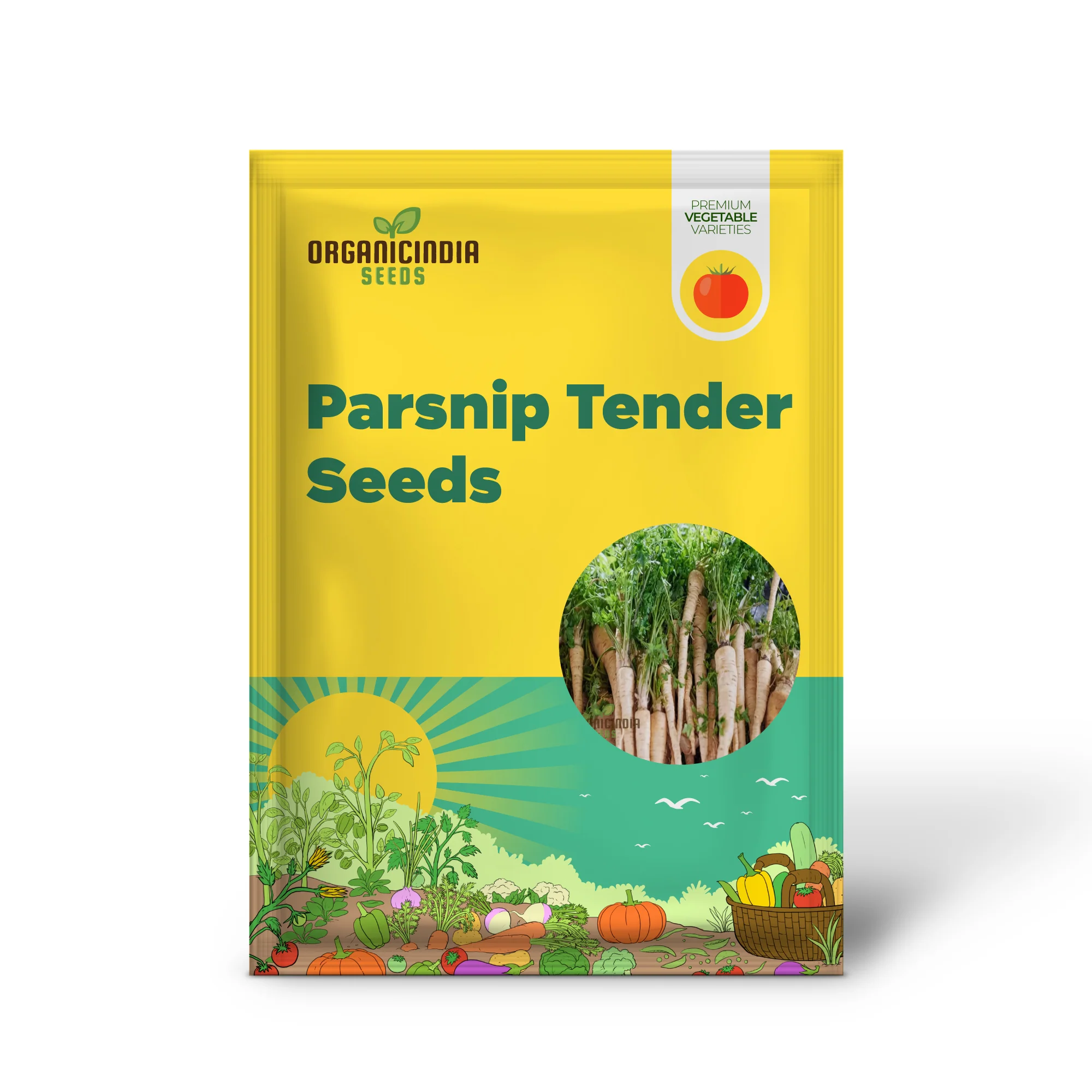 Parsnip Tender and True vegetable Seeds, Heirloom Vegetable Seeds for Home Gardening, High Germination Rate Easy to Grow - Image 2