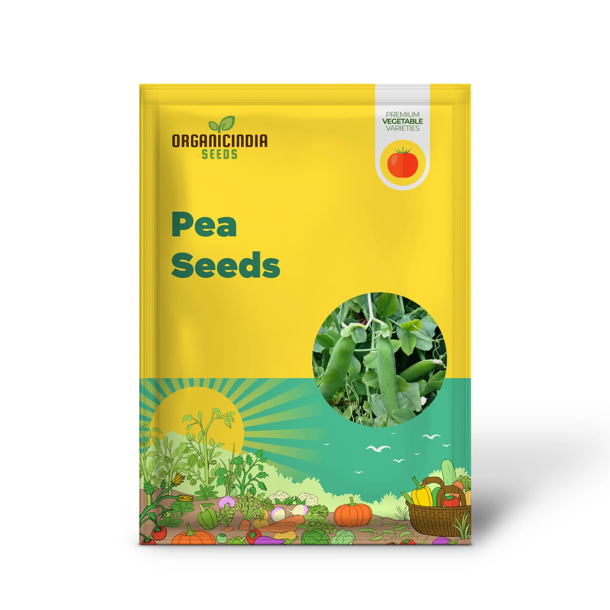 Pea Seeds - Kelvedon Wonder for Planting, Grow Your Own Fresh and Tasty Peas, Ideal for Vegetable Garden - Image 2