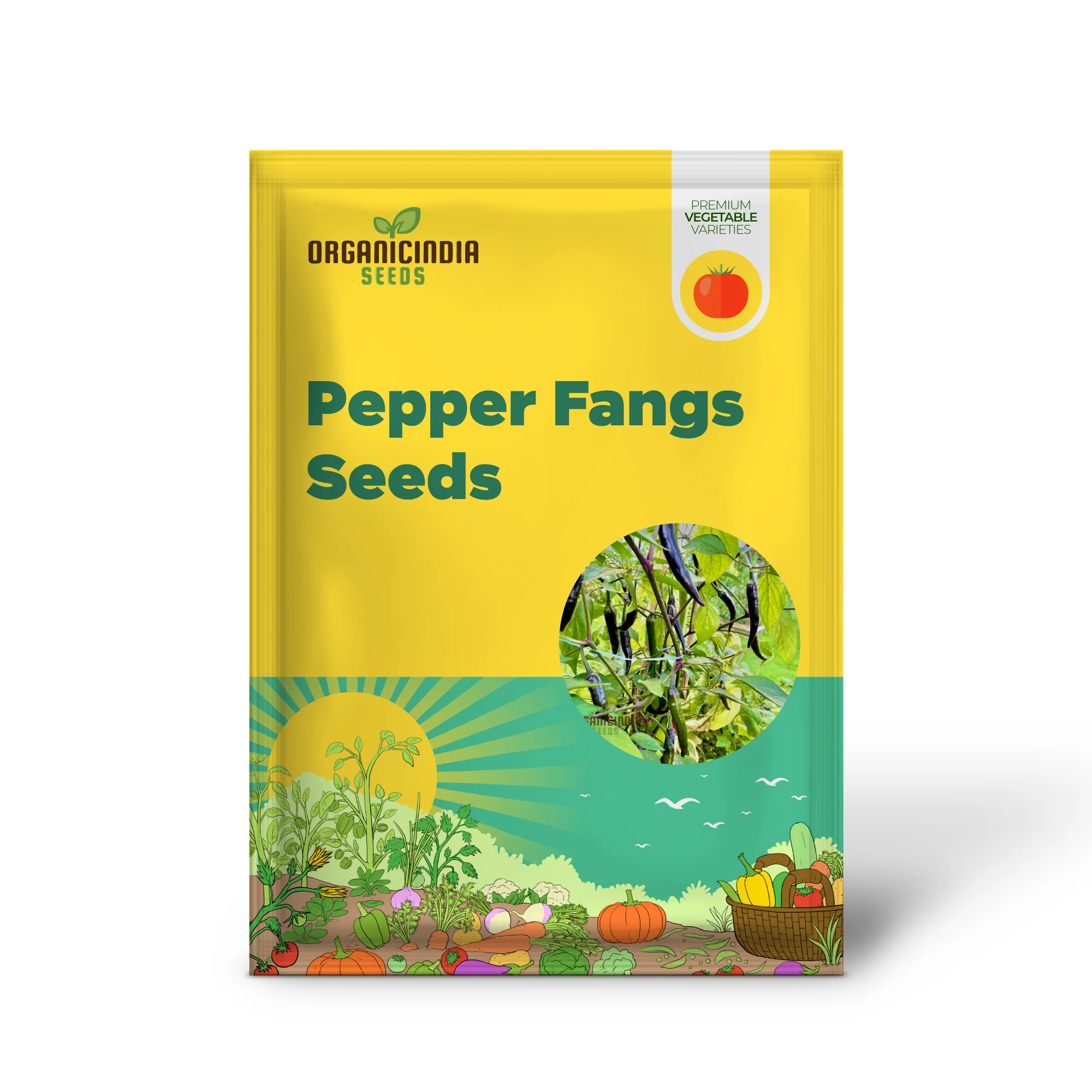 PEPPER BLACK FANGS Seeds for Your Gardening Adventures | Buy Organic Seeds - Image 2