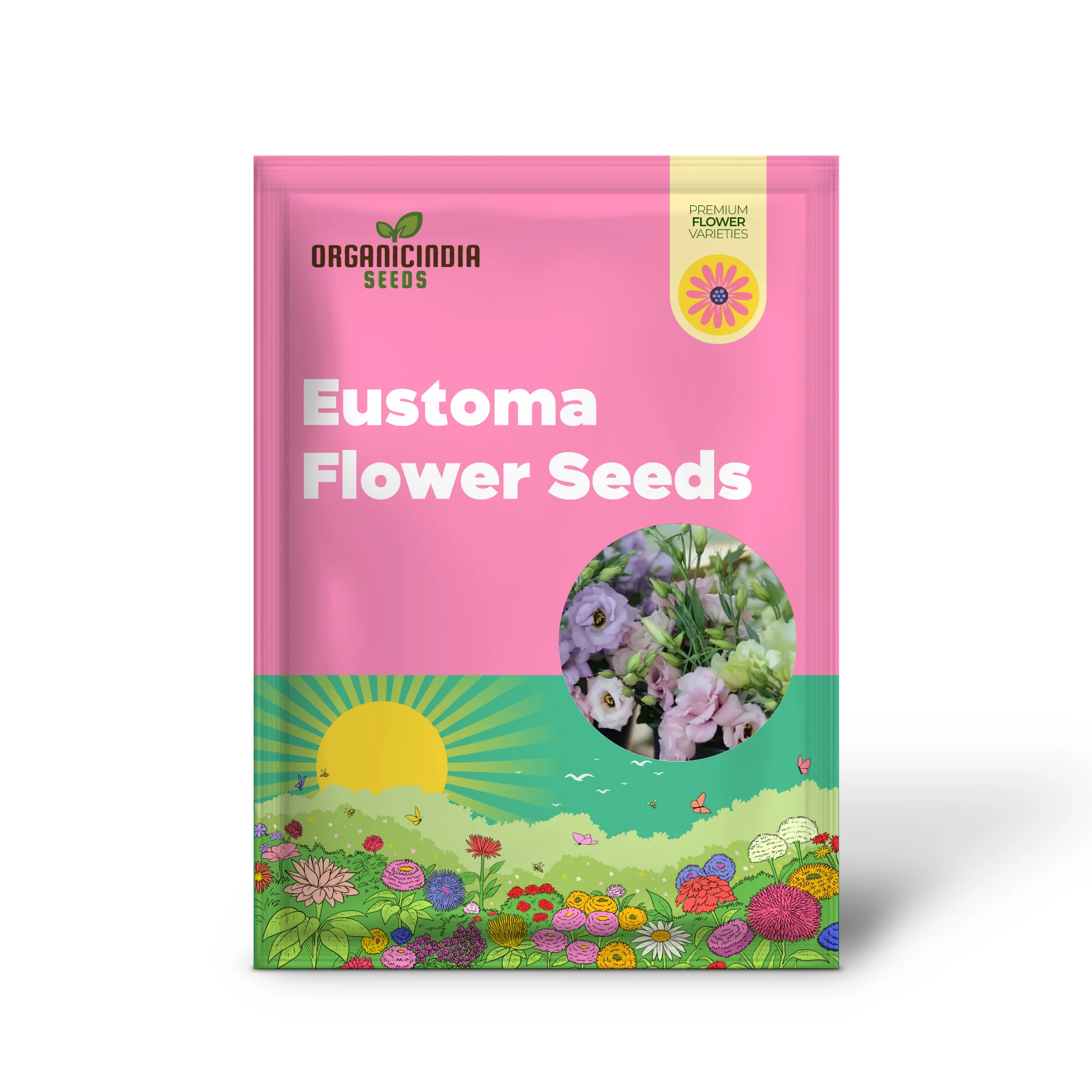 Eustoma Seeds (Perennial Eustoma Flower Seeds) - Elegant Long-Lasting Blooms for Gardens - Image 2