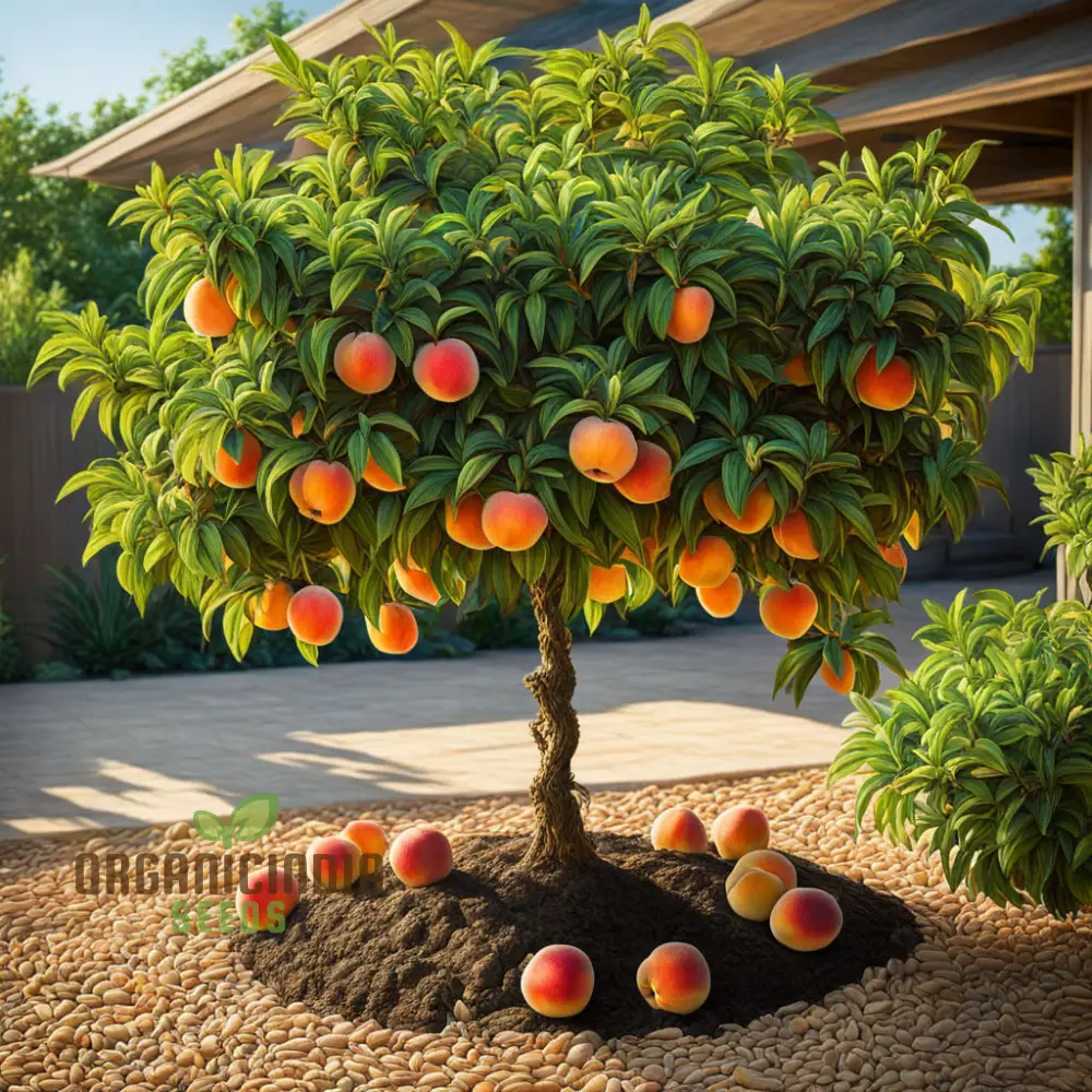 Petite Majesty, Dwarf Peach Fruit Tree Indoor/Outdoor Seeds for Your Garden Haven - Image 3