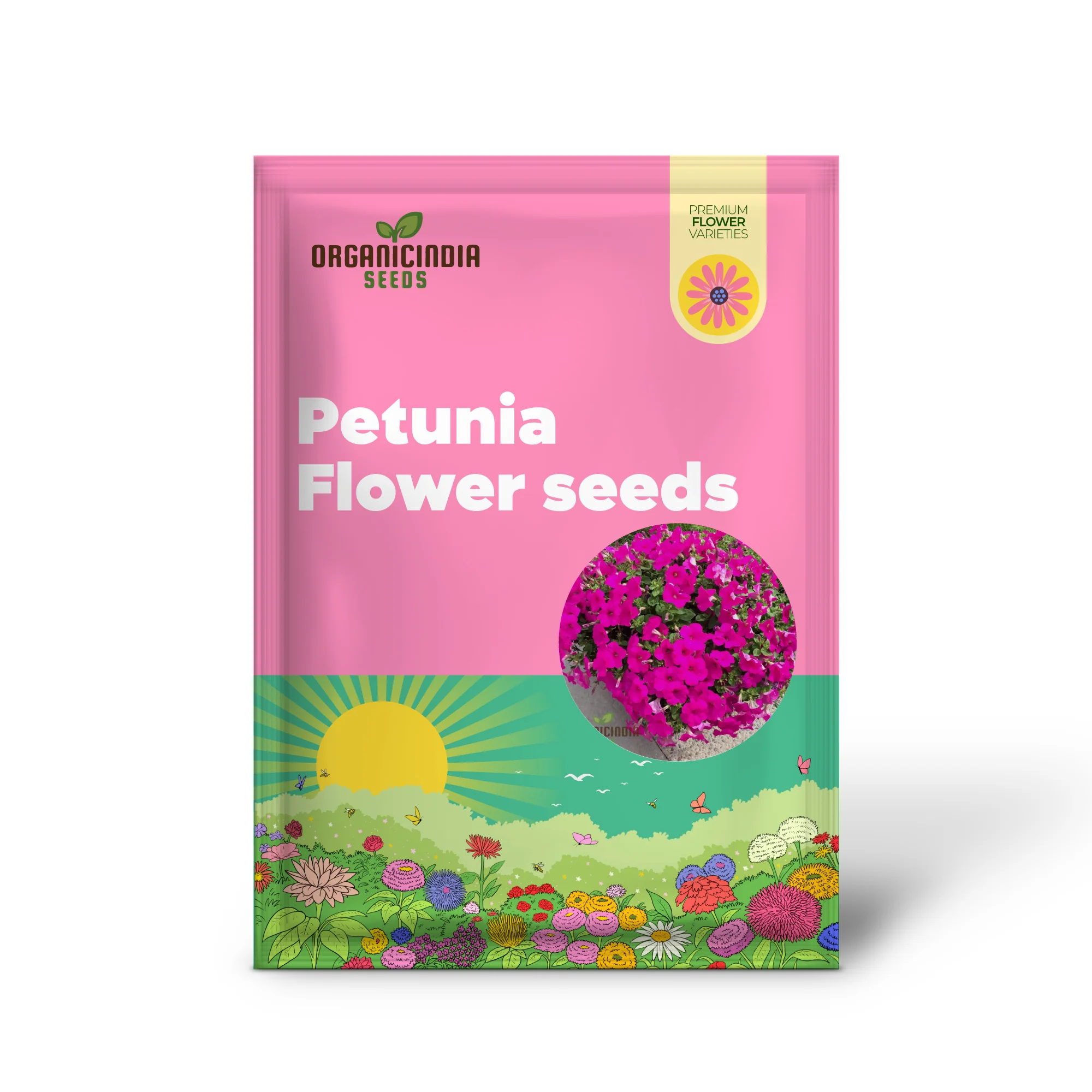 Petunia Double Madness Series Flower seeds for Planting, Lush Garden Blooms, Easy-to-Grow Annual Flowers - Image 2
