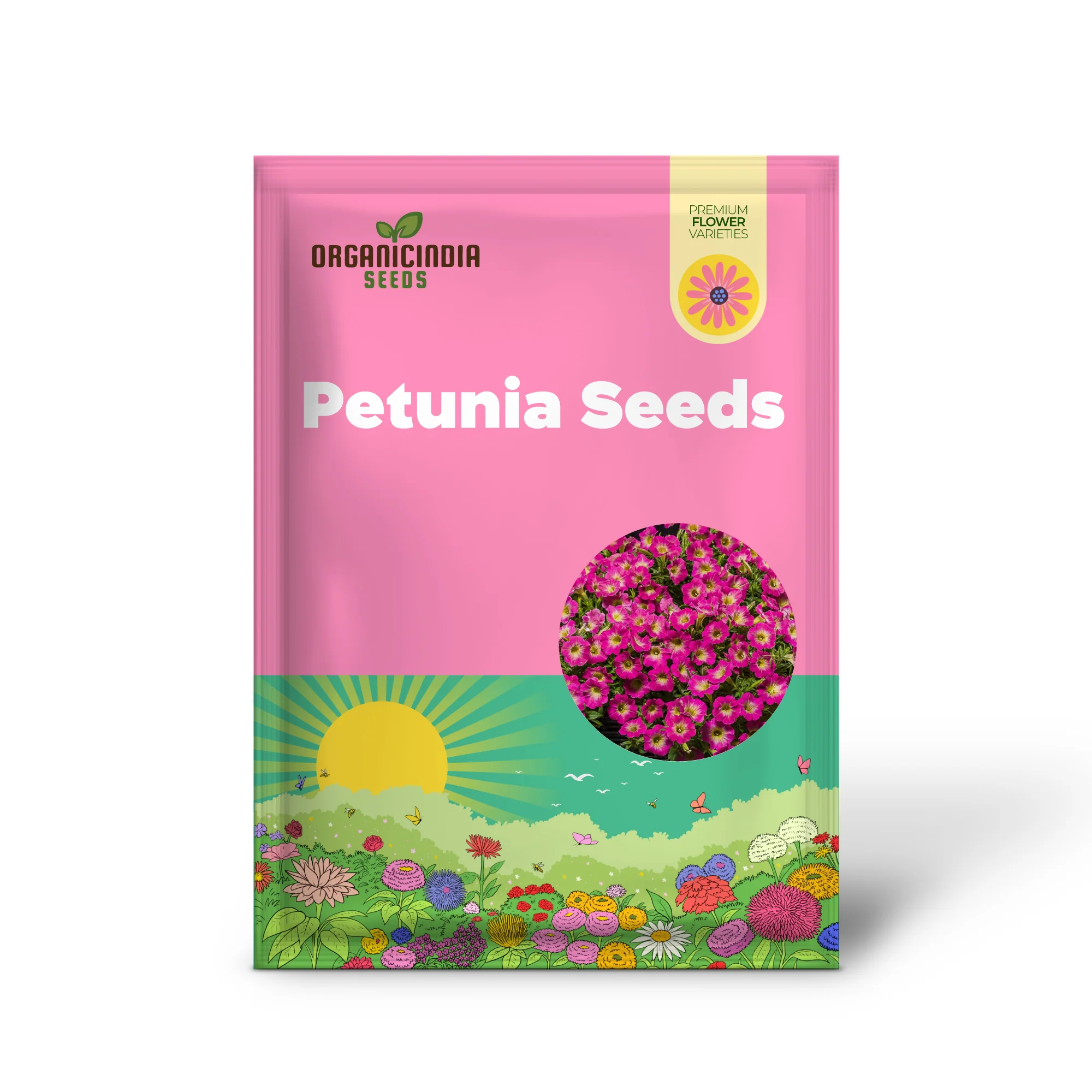 Petunia Supertunia Daybreak Charm Seeds – Showy, Drought-Tolerant Blooms for Hanging Baskets - Image 2