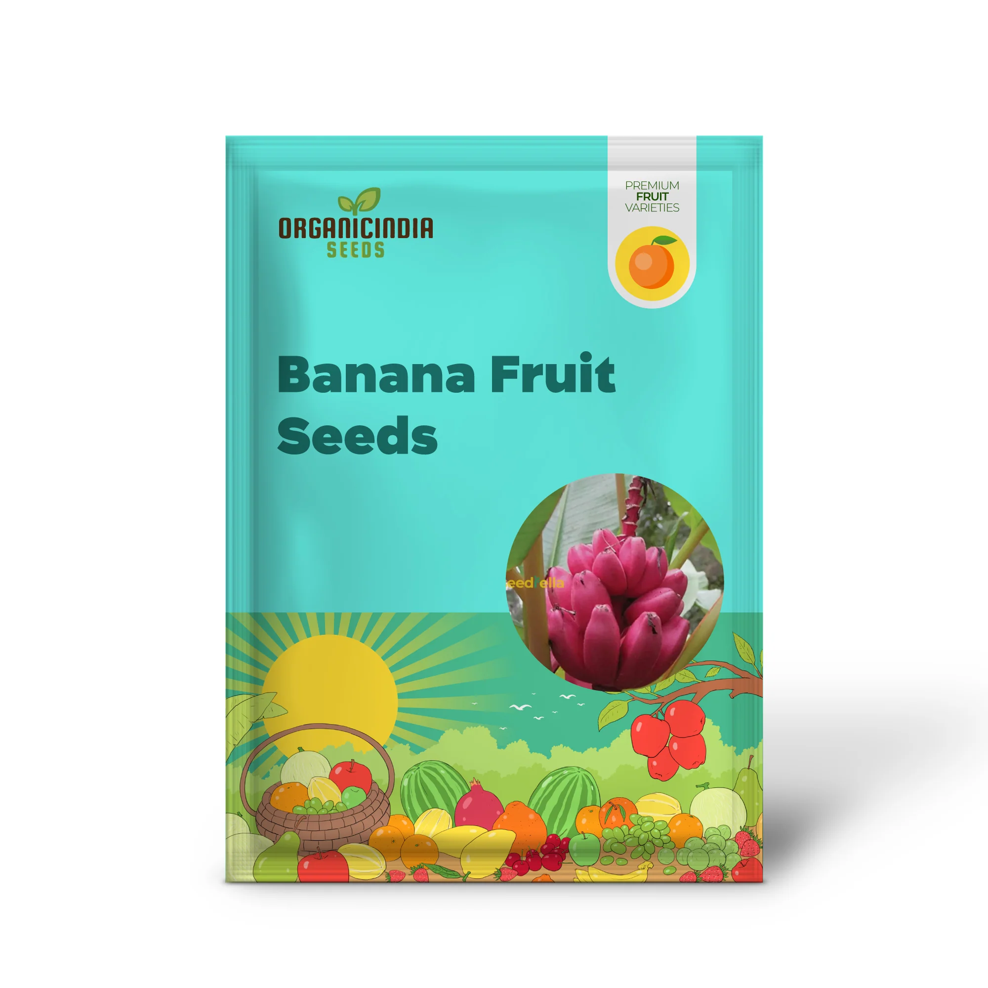 Pink Banana Fruit Seeds for Easy Planting - Grow Sweet, Unique Pink Bananas at Home - Image 2