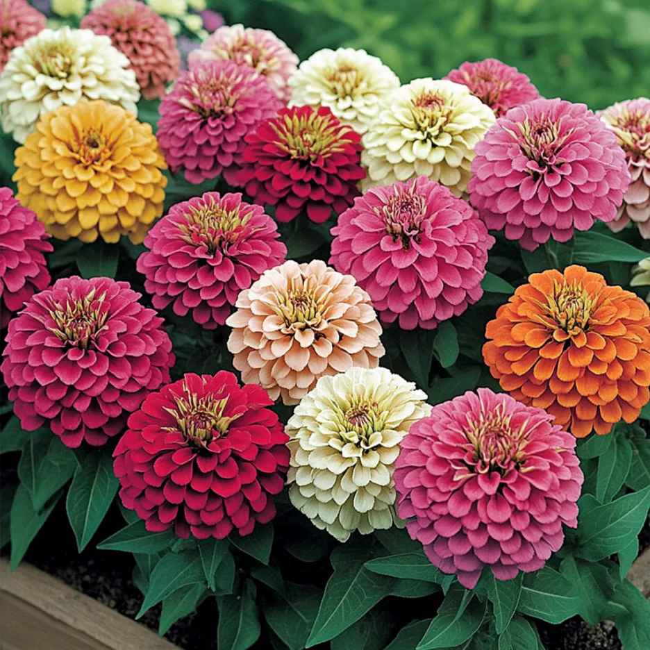 Pink Zinnia Seeds, Soft Pastel to Vibrant Magenta Blooms - Image 2