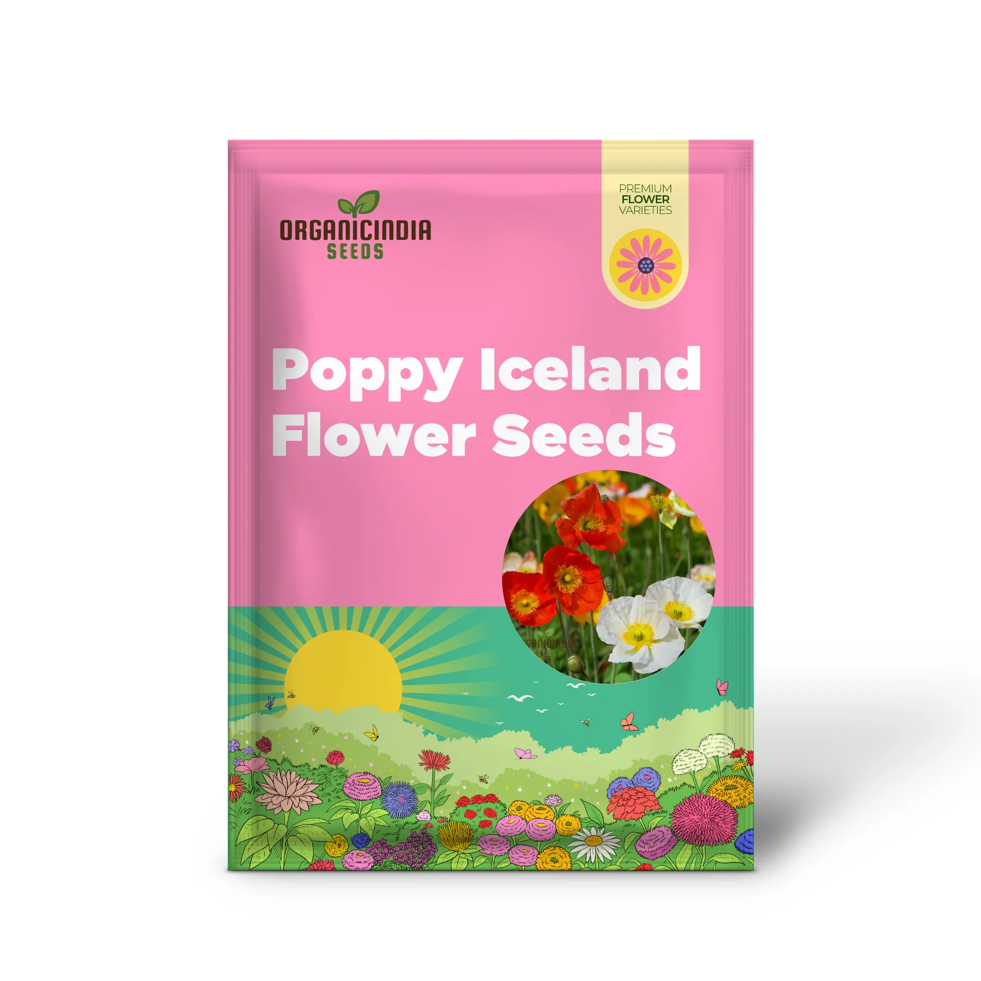 Poppy Iceland Mix Flower Seeds - Stunning Blooms for a Colorful Garden Display - Image 2