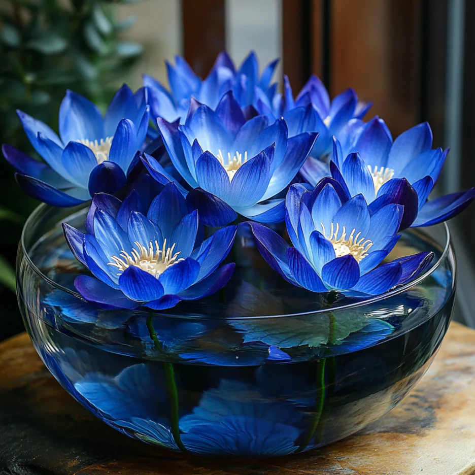 Premium Blue Lotus Seeds, Exotic Aquatic Flowers - Image 3