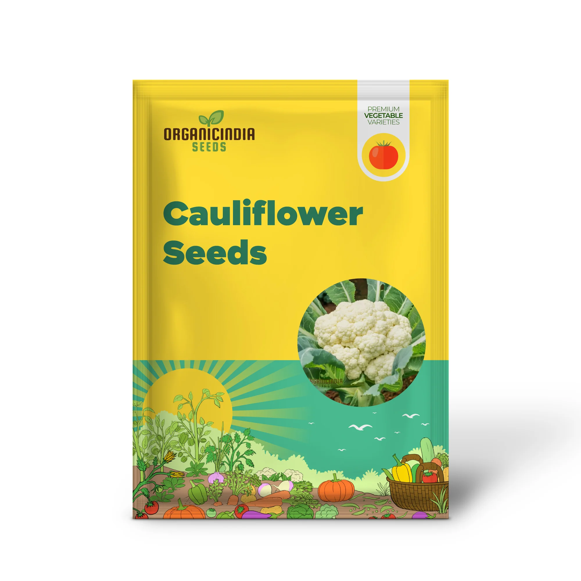 Premium Cauliflower Snowball Seeds for Planting , Ideal for Home Gardeners and Grow - Image 2