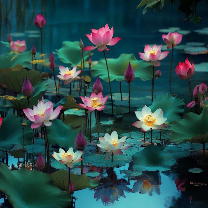 Lotus Seeds (Premium Mix Lotus Flower Seeds) - Vibrant Mixed Bloom Colors - Image 4