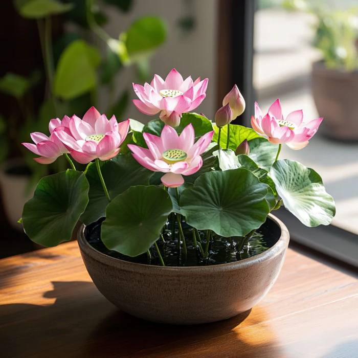 Pink Lotus Seeds – Exotic Water Garden Blooms for Ponds & Containers - Image 3