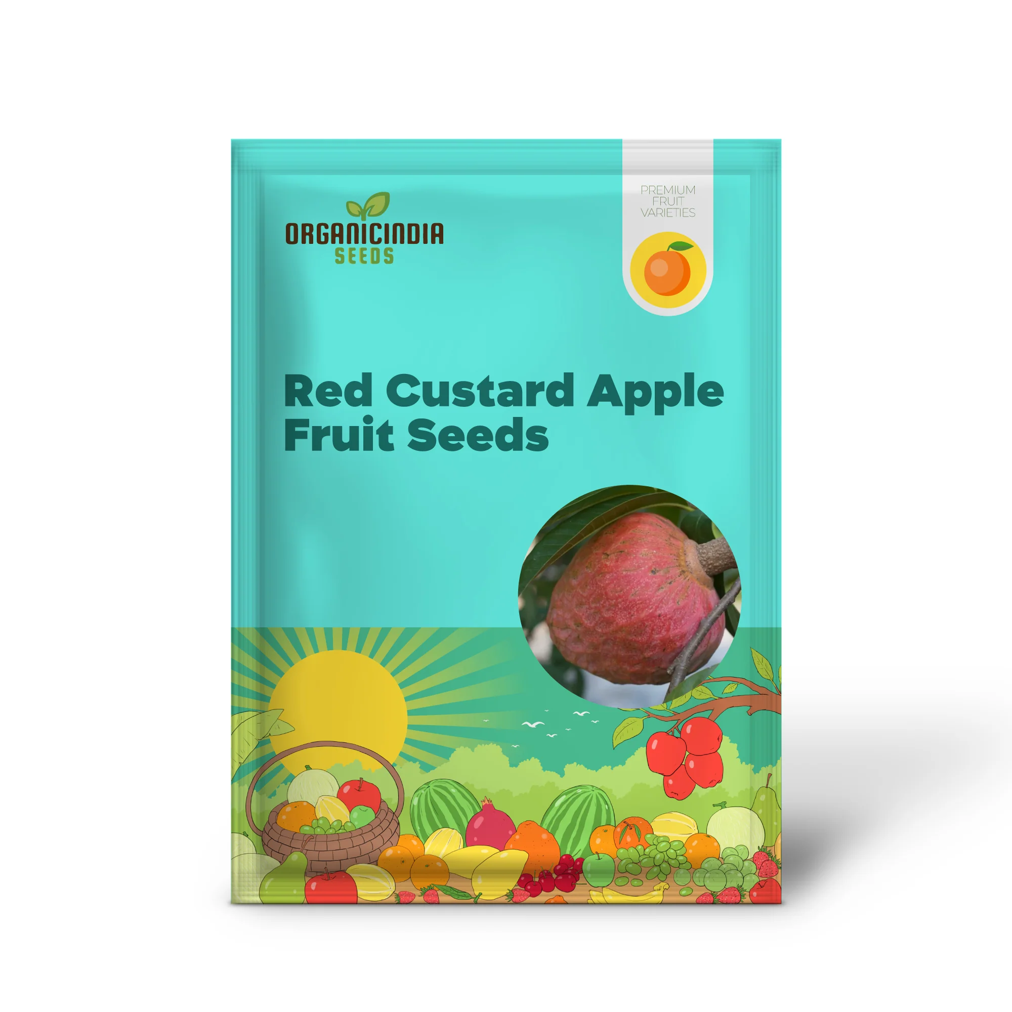Red Custard Apple Seeds: Cultivate Deliciousness in Your Garden with Our High-Quality Gardening Seeds. - Image 2