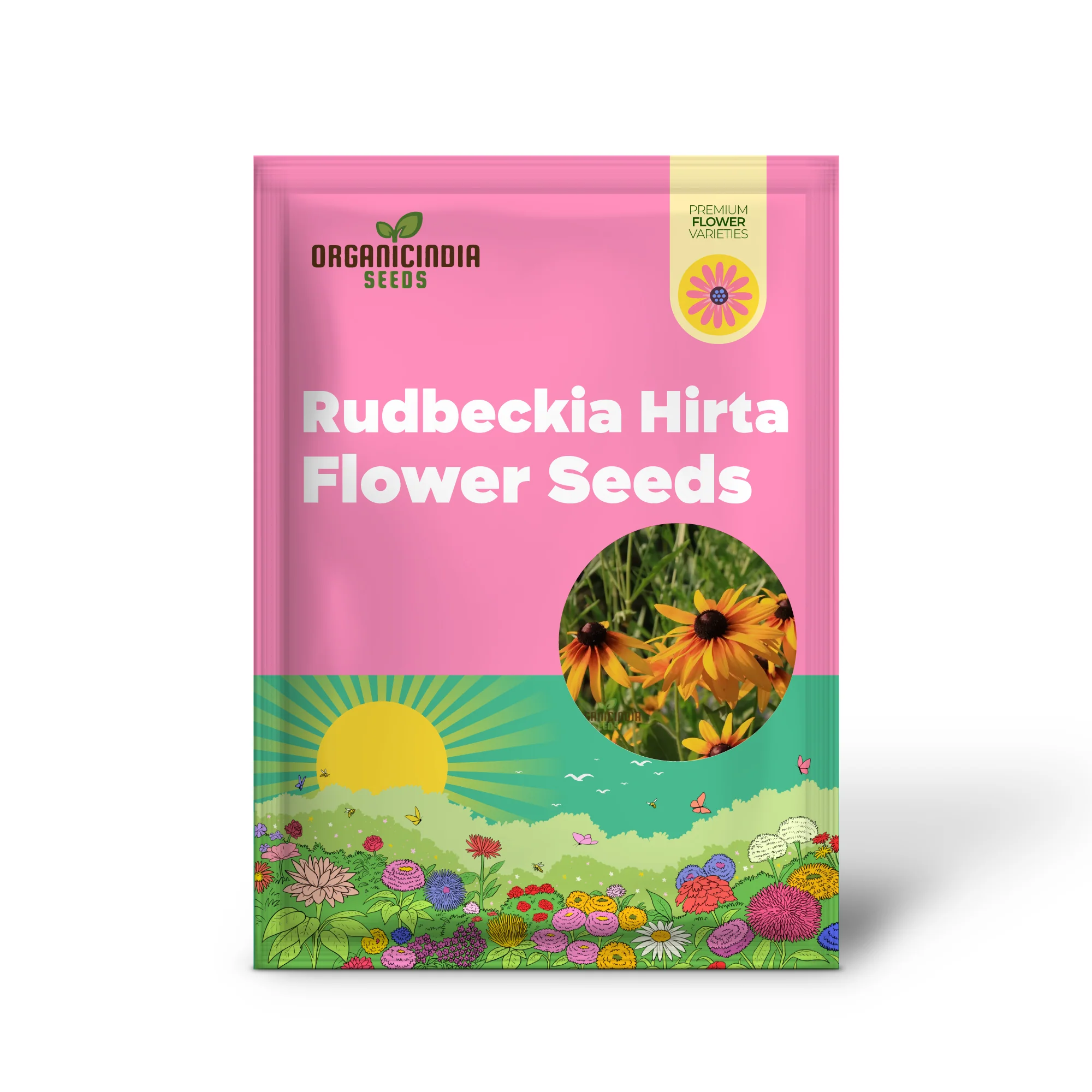 Premium Rudbeckia Hirta Flower Seeds for Gardening Enthusiasts - High-Quality Seeds for Vibrant and Hardy Blooms - Image 2