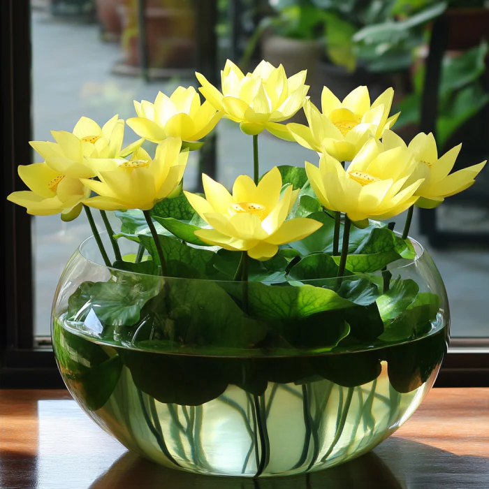 Yellow Lotus Seeds – Vibrant Aquatic Blooms for Pond & Water Gardens - Image 3