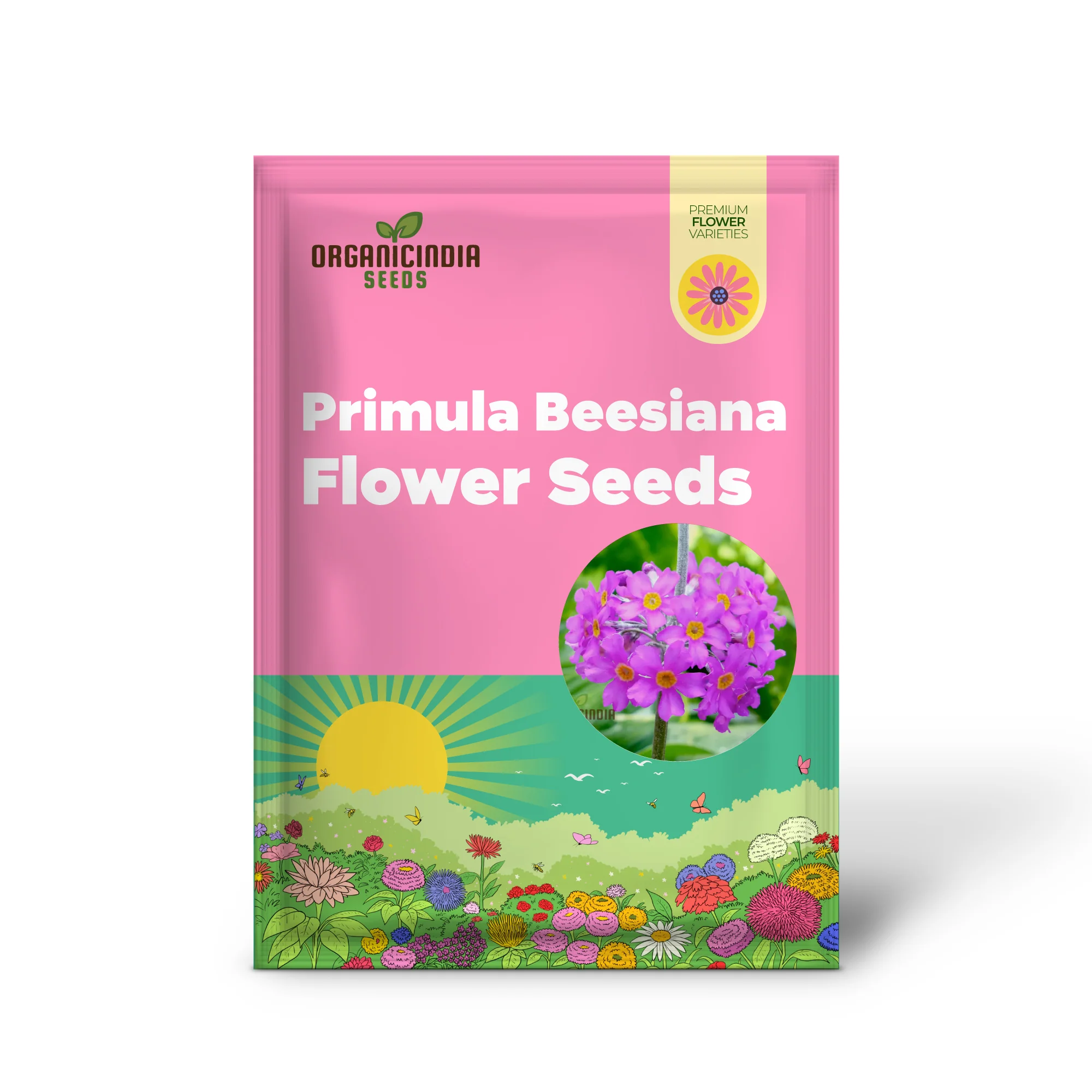 Primula Beesiana Flower Seeds For Planting, Delicate Beauty for Your Garden - Image 2