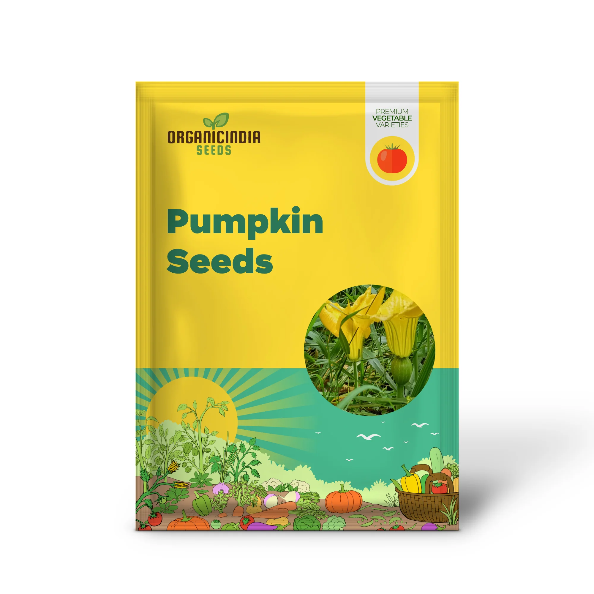 Pumpkin Blossom Seeds - Grow Beautiful and Edible Pumpkin Flowers in Your Garden - Image 2