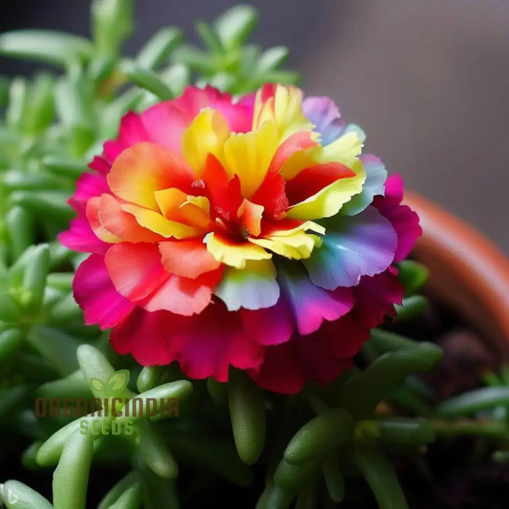 Rainbow Portulaca Flower Seeds - Perfect for Gardening Enthusiasts - Vibrant & Hardy Seeds for Your Garden - Image 4