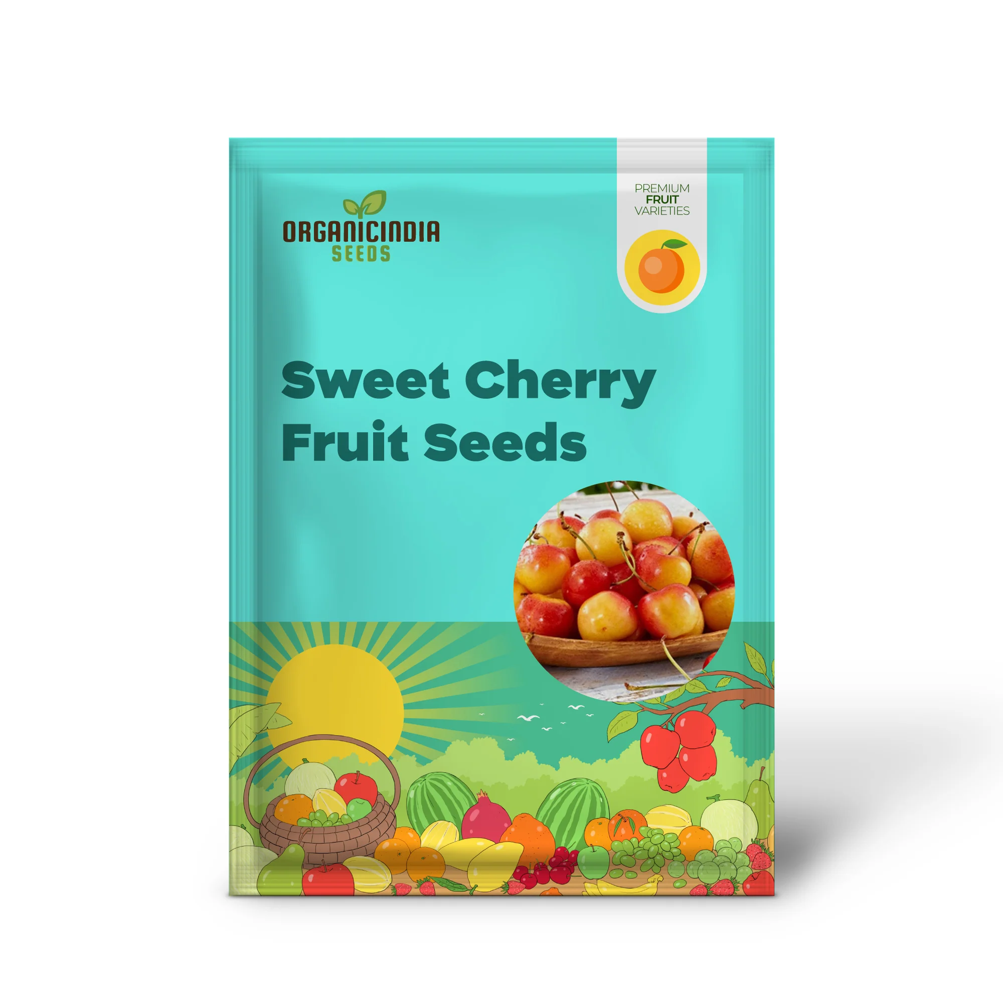 Rainier Sweet Cherry Yellow White Fruit Tree Seeds - Image 2