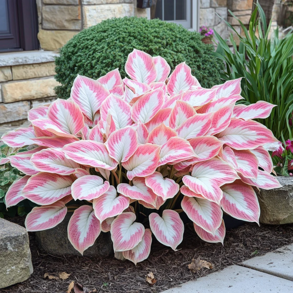 Rare Mix Hosta Plant Seeds, Pink and White Elegant Shade Garden Blooms