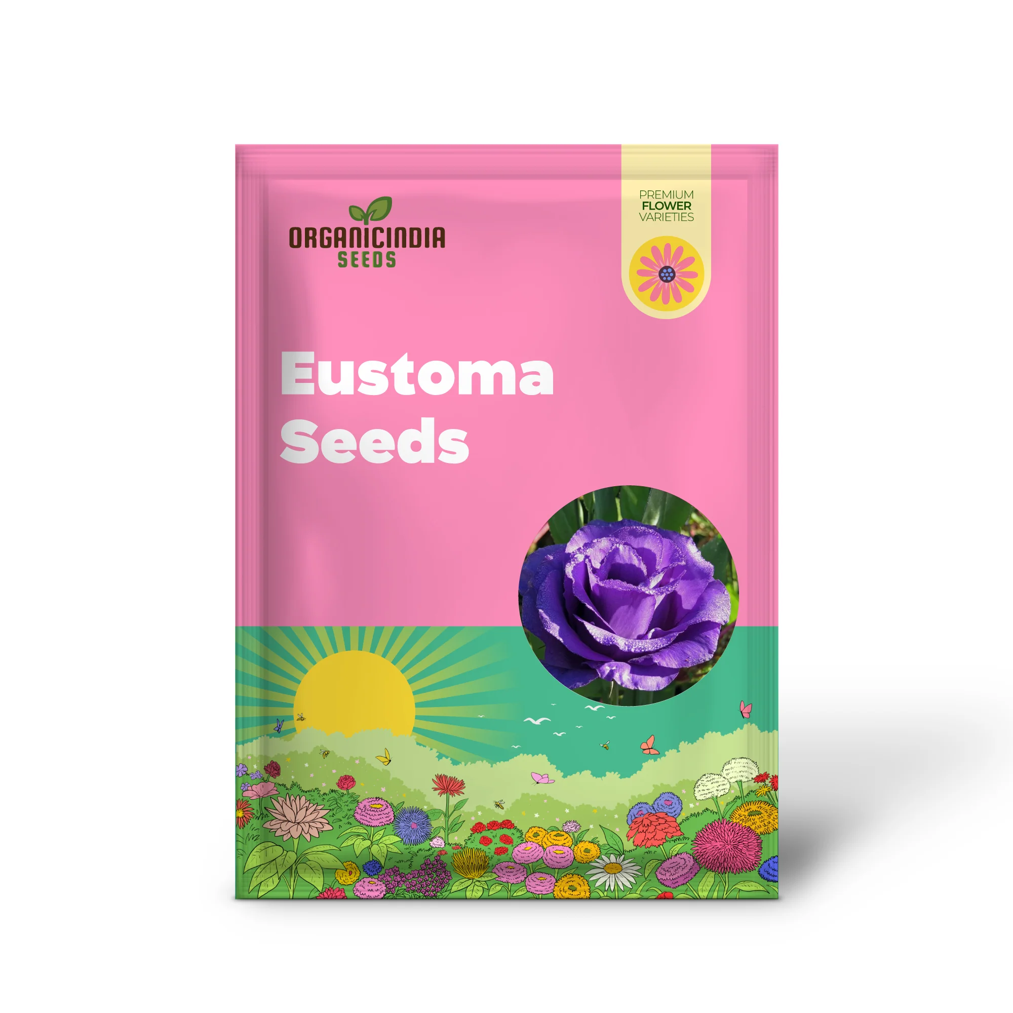 Rare Mixed Colour Eustoma Seeds for Planting - Image 2