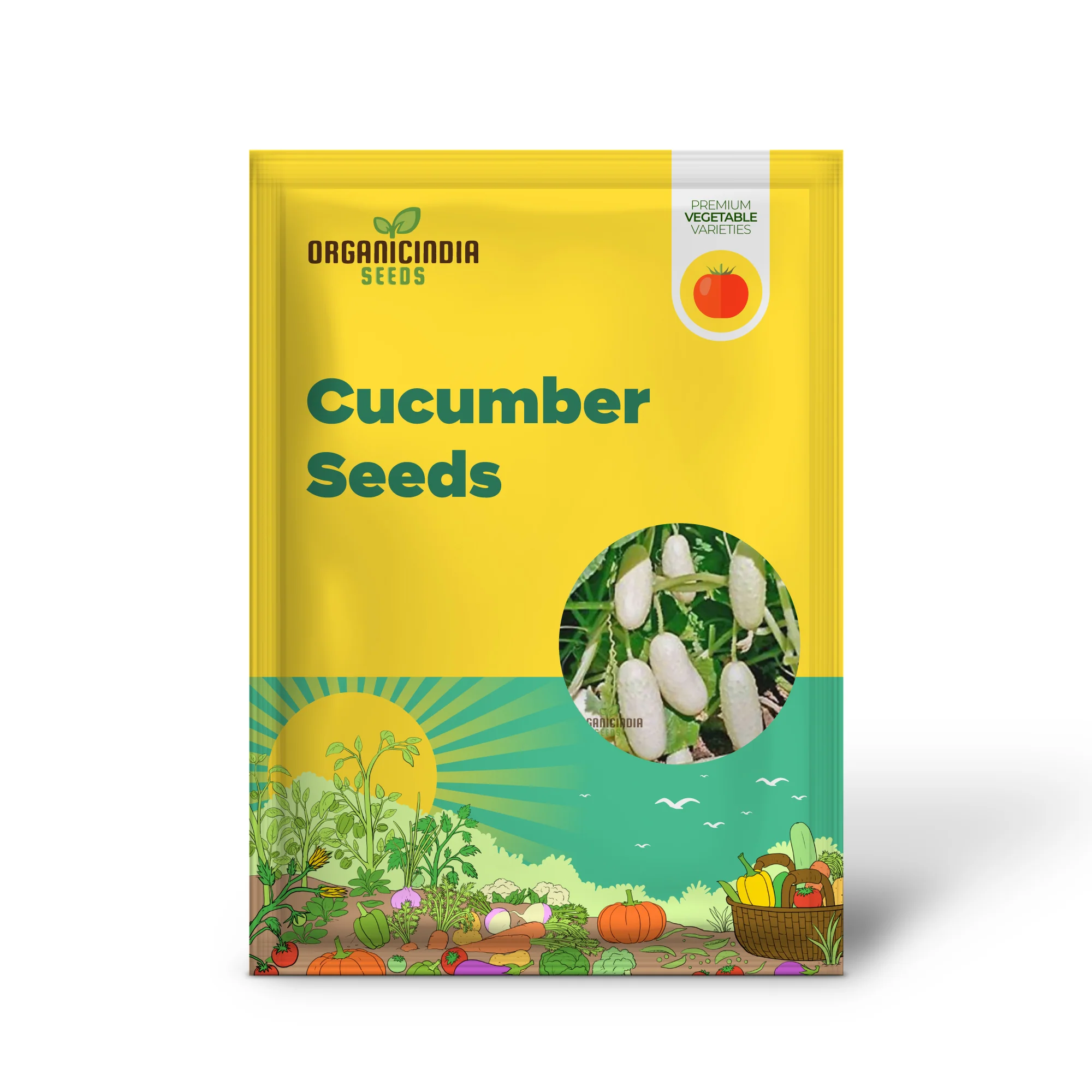 Rare White Wonder Cucumber Seeds for Planting - Image 2