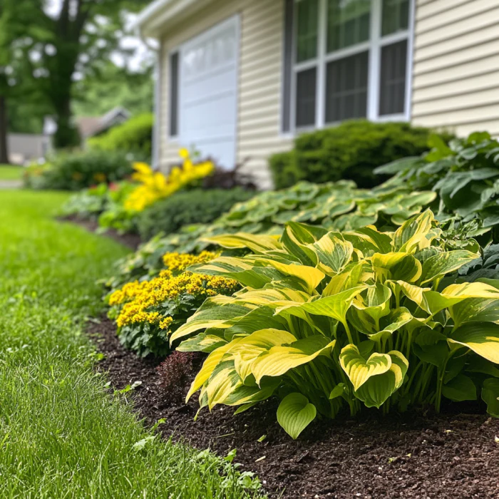 Rare Yellow Variegated Hosta Seeds – Green Leaves with Gold and Creamy Yellow Edges - Image 2