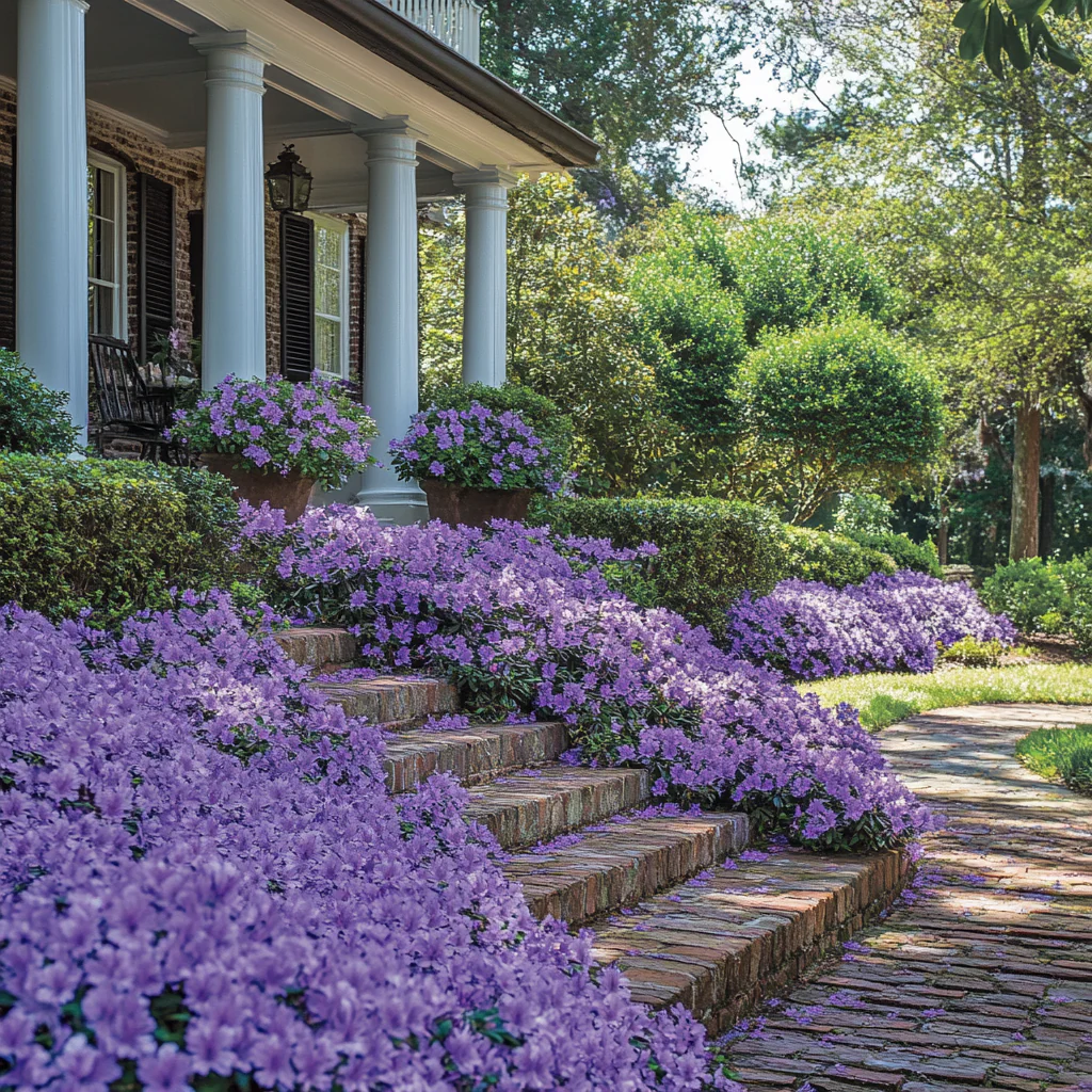Reblooming Azalea Seeds – Purple Blooms with Year-Round Evergreen Interest - Image 4