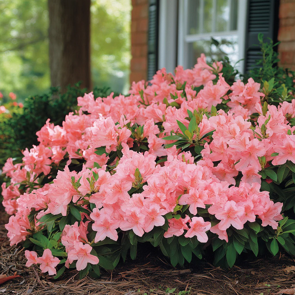 Reblooming Evergreen Azalea Seeds – Season-Long Color for Garden Borders