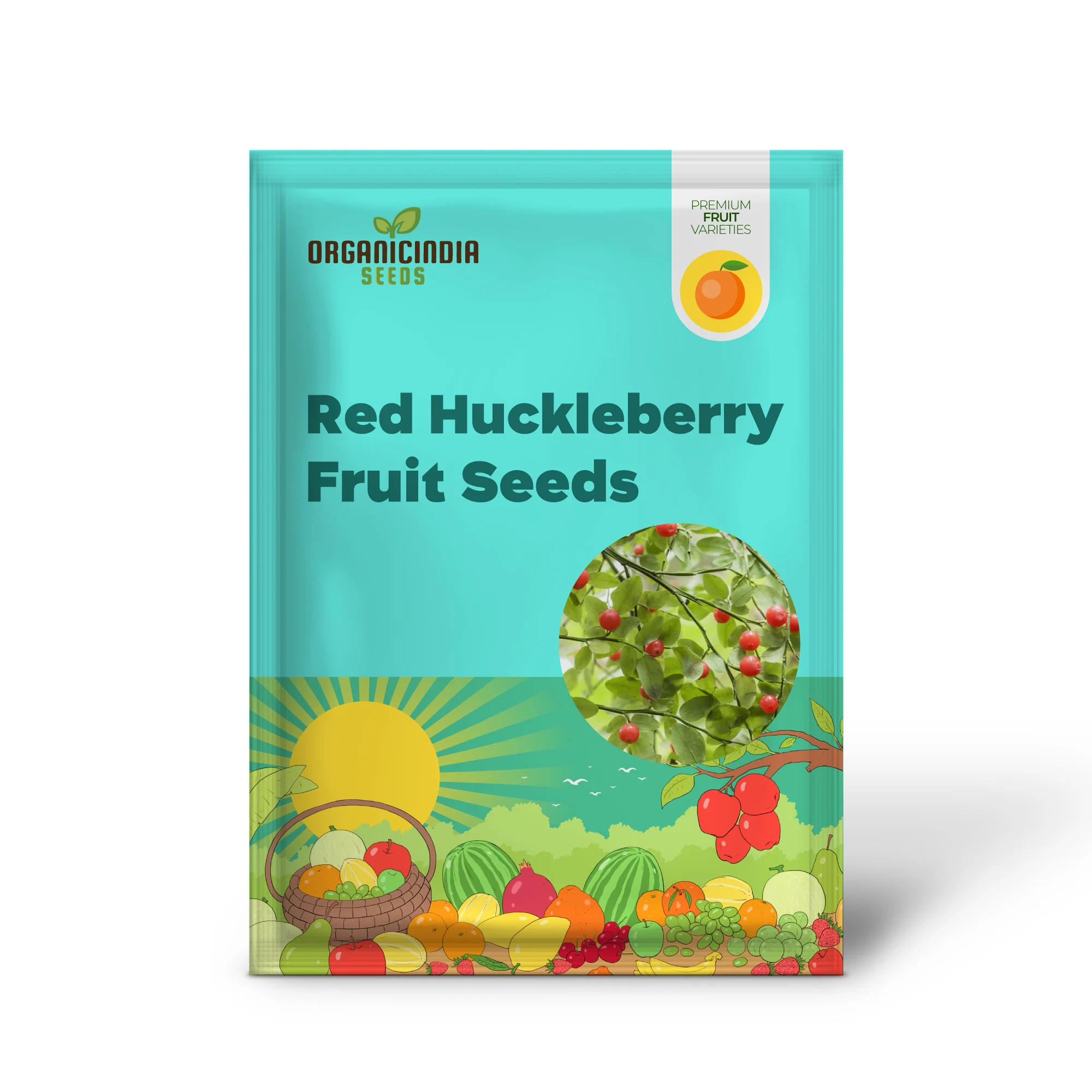 Red Huckleberry Fruit Seeds - Image 2