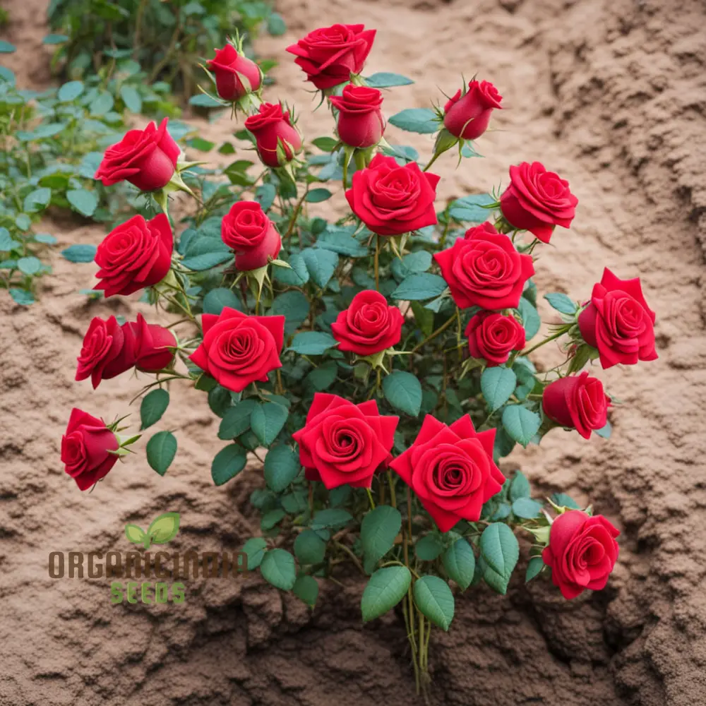 Premium Red Rose Flower Seeds - Grow Your Own Stunning Roses at Home with These High-Quality Flower Seeds for Planting and Gardening - Image 4