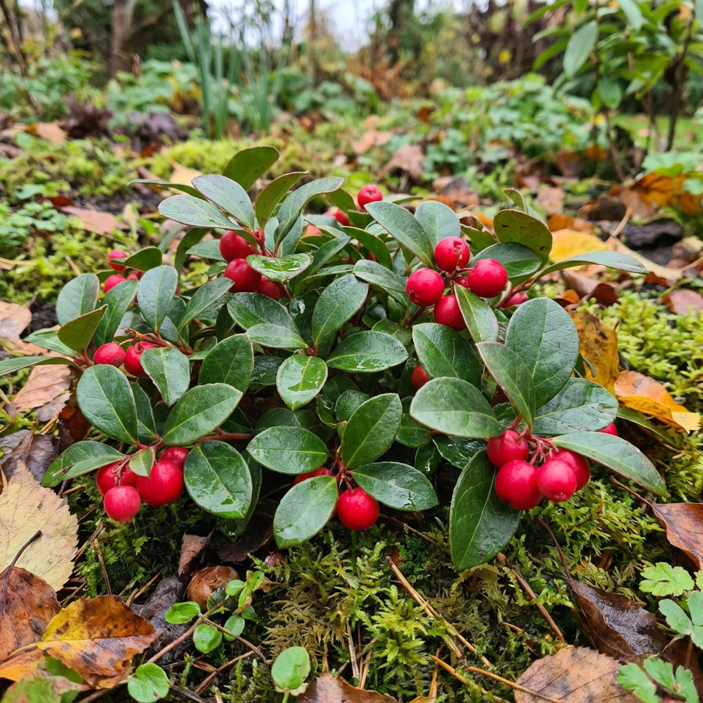 Red Wintergreen Fruit Seeds (Gaultheria procumbens) – Heirloom Hardy Berry Plant for Gardens - Image 3