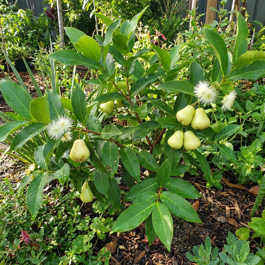 Rose Apple Fruit Seeds for Planting – Juicy Water Apple Tree Seeds for Home Garden - Image 3