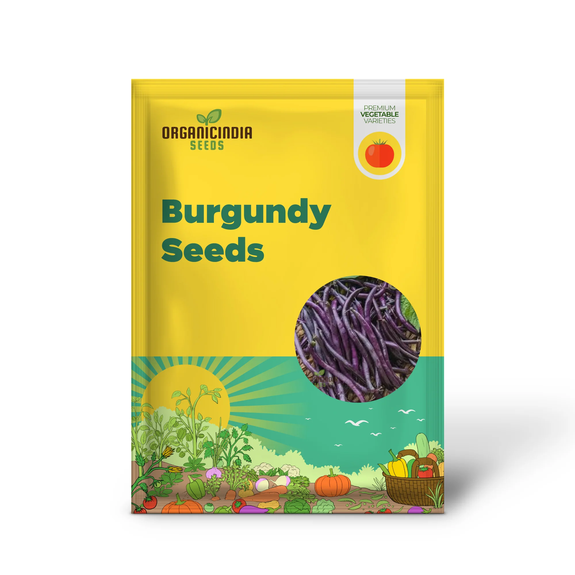 Royal Burgundy Seeds - Premium Quality for Vibrant Gardens | Buy Seeds for Planting Online - Image 2
