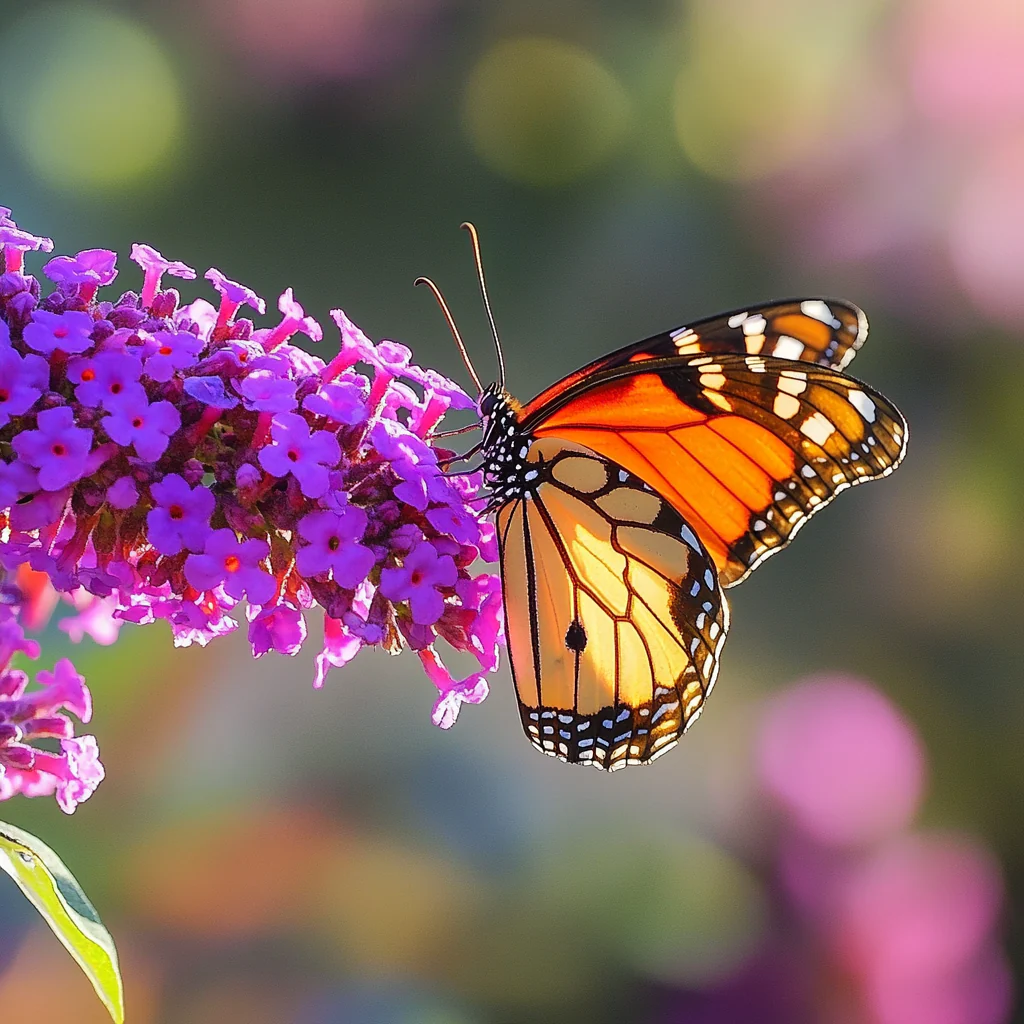 Royal Red Butterfly Bush (Buddleja davidii 'Royal Red') – Vibrant Red-Purple Blooms for Pollinators
