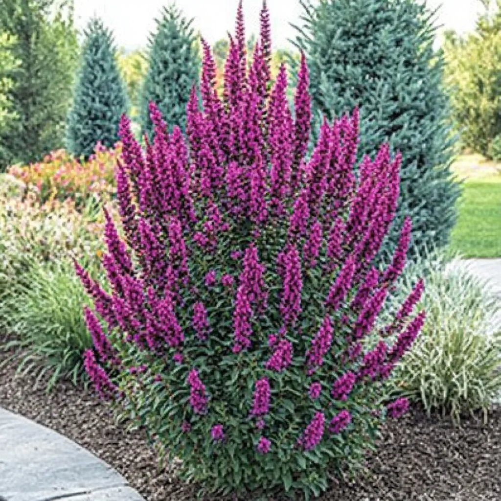 Royal Red Butterfly Bush (Buddleja davidii 'Royal Red') – Vibrant Red-Purple Blooms for Pollinators - Image 4