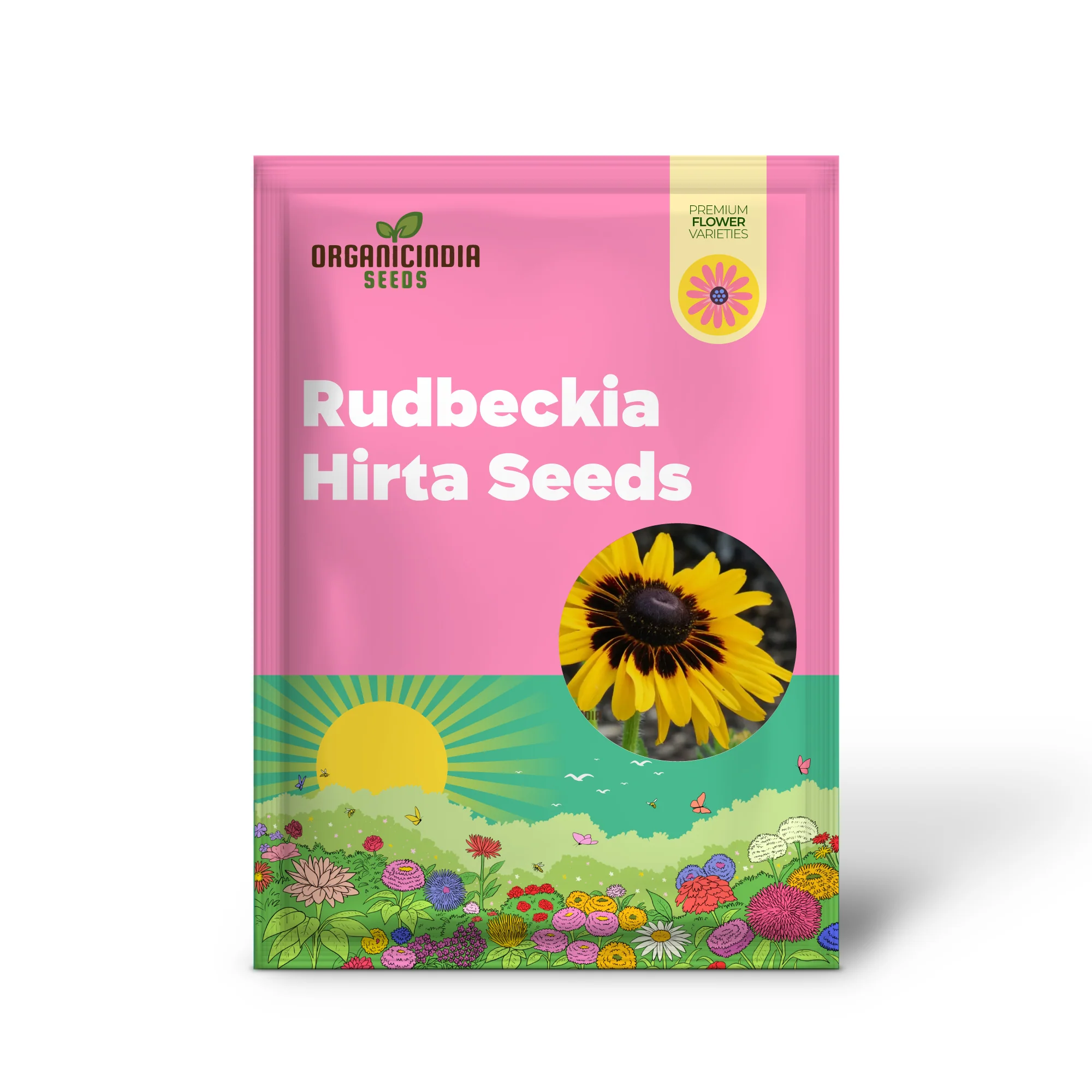 Rudbeckia Hirta 'Goldeneye' Seeds For Planting, Vibrant Black-Eyed Susan for Your Garden" - Image 2