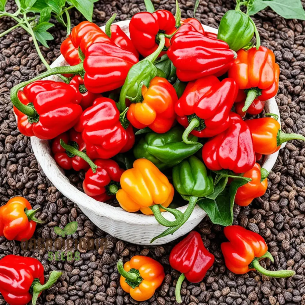 Organic Red Capsicum Seeds For Planting, Premium Variety for Home Gardening and Fresh Harvests - Image 3