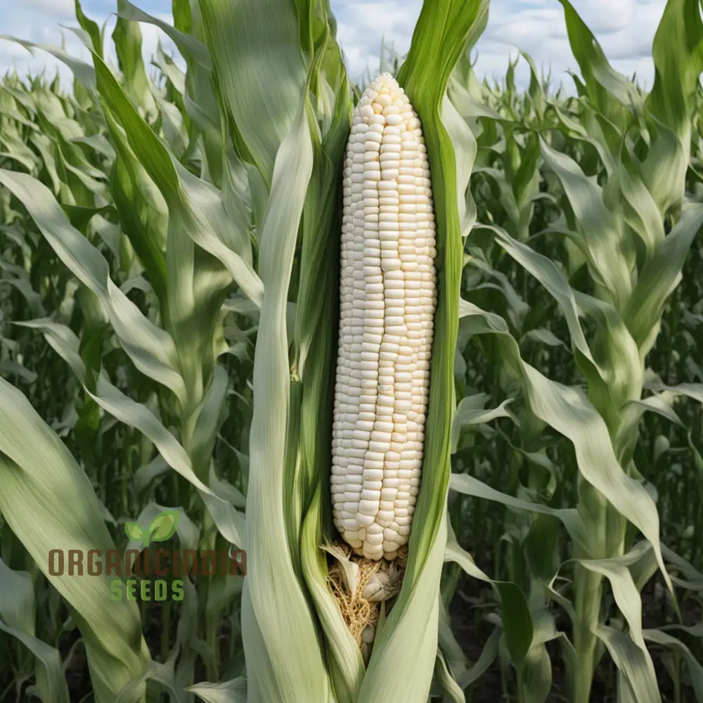 Shimmering Silver Corn Seeds, Planting Seeds for a Unique and Elegant Harvest
