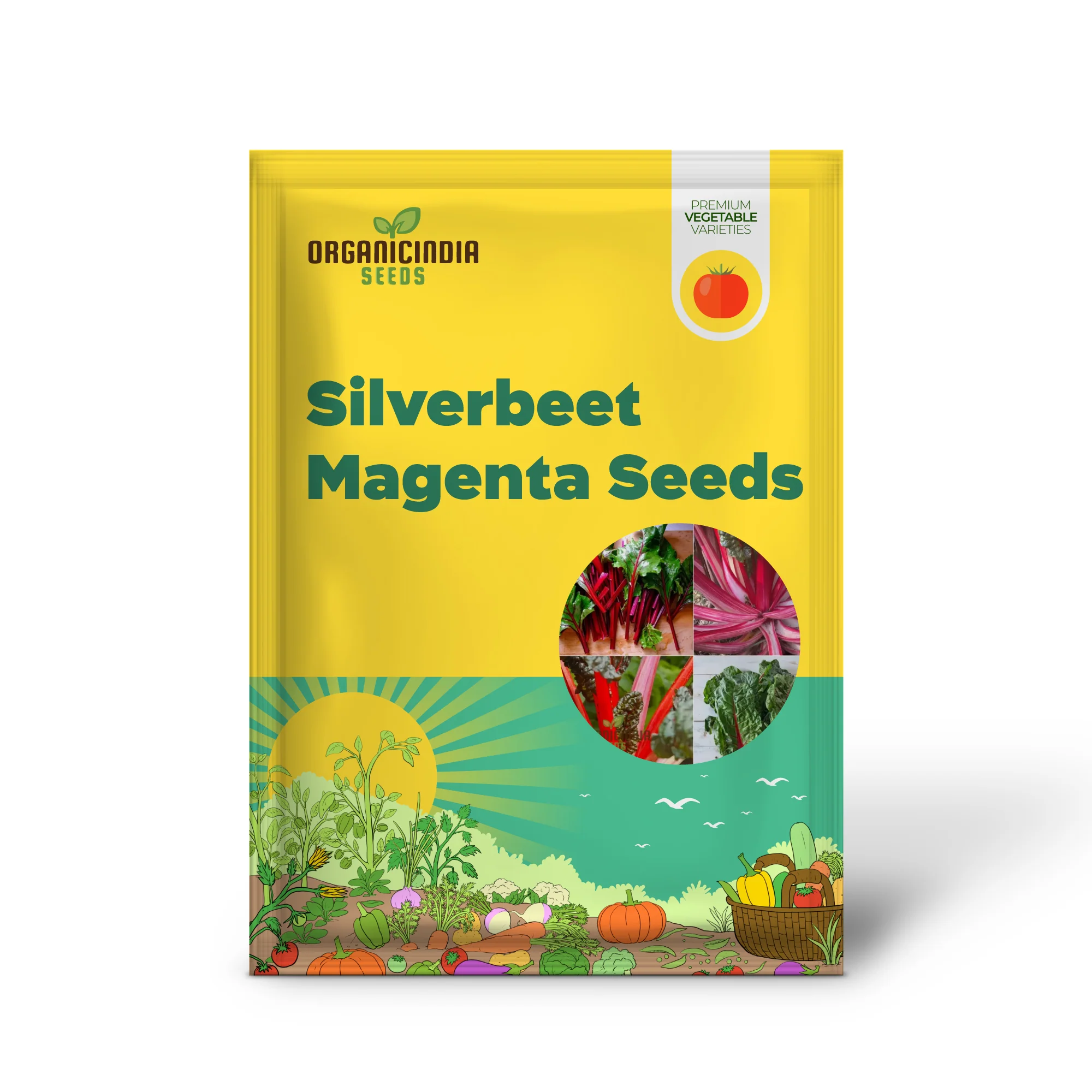 Silverbeet - Magenta Seeds | High-Quality Seeds for Planting & Gardening | Organic Silverbeet Seeds for Your Garden - Image 2
