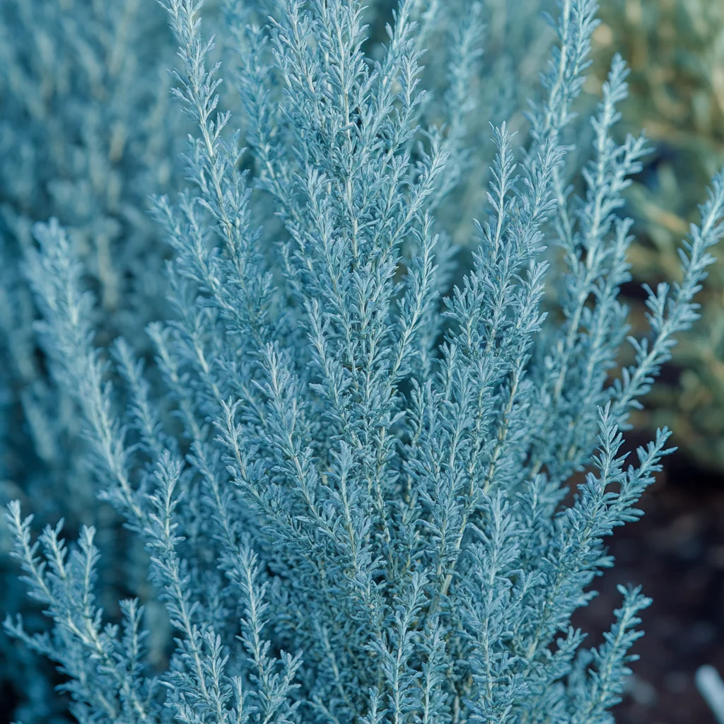 Silvery-Blue Foliage Seeds – Dense Upright Ornamental Plant for Modern Landscapes - Image 2